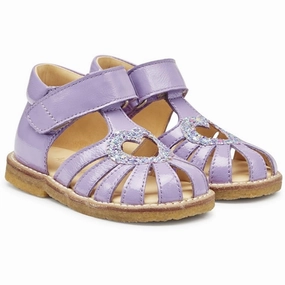 Less Is Bold Angulus Starter Sandals Lilac/Confetti Glitter