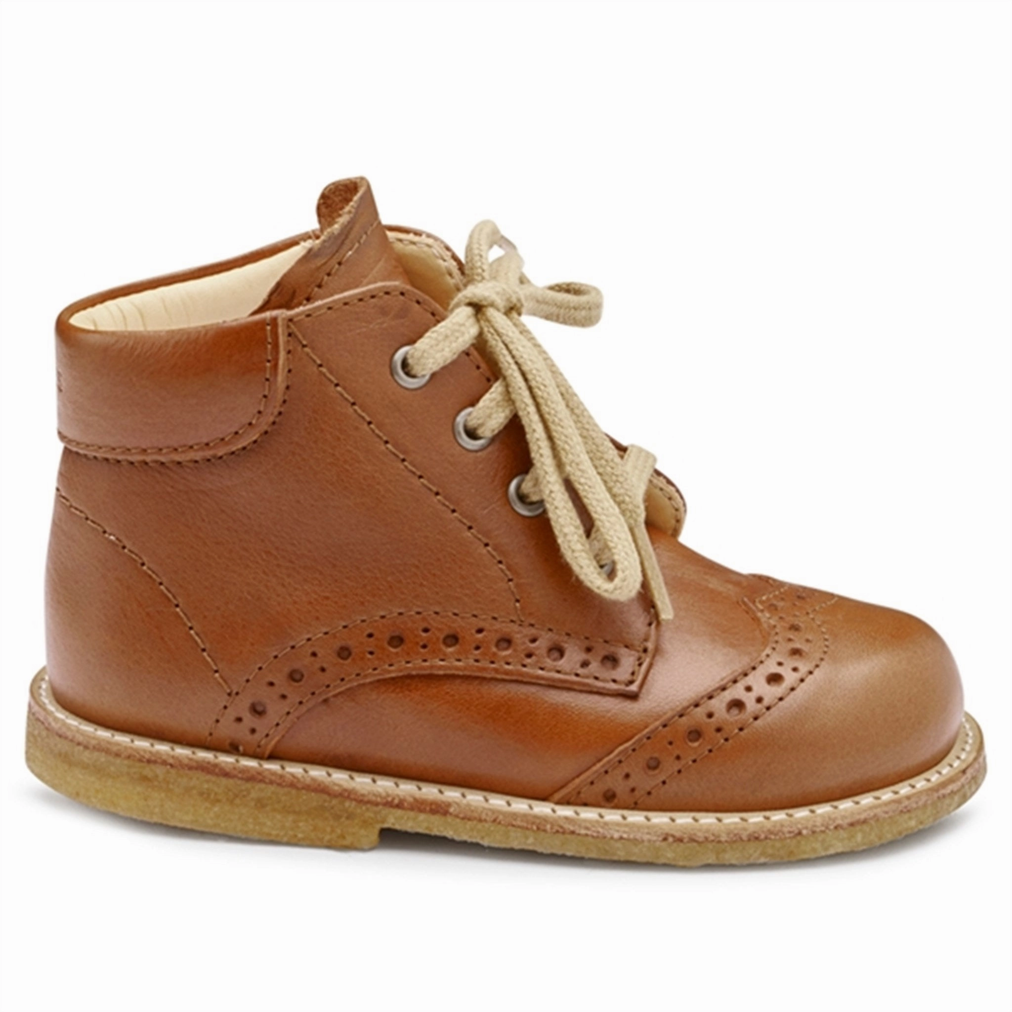 Sleek Routine Angulus Starter Shoe W. Laces Cognac