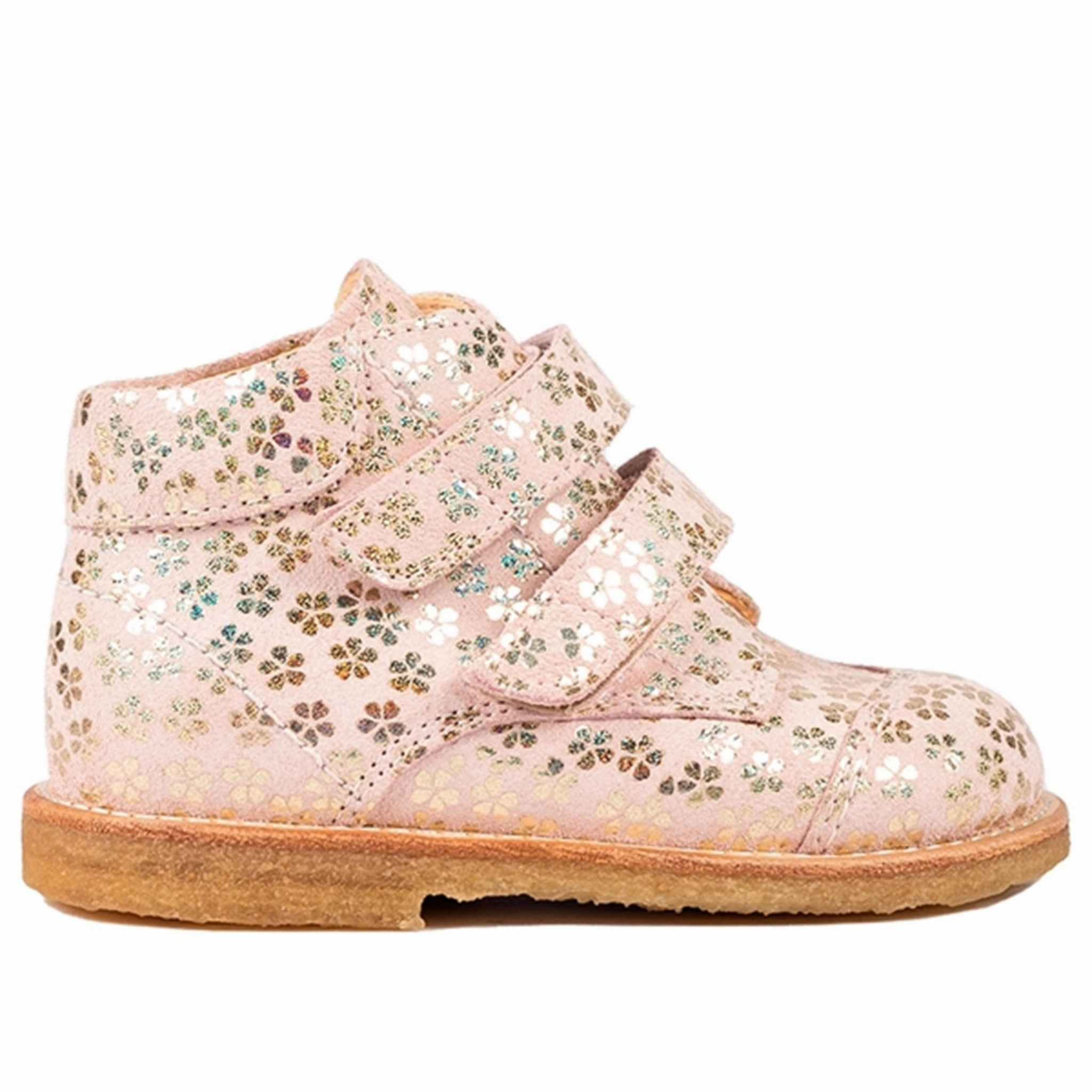 Angulus Starter Shoes Rose Gold Flowers Ease In Motion Movement Architecture