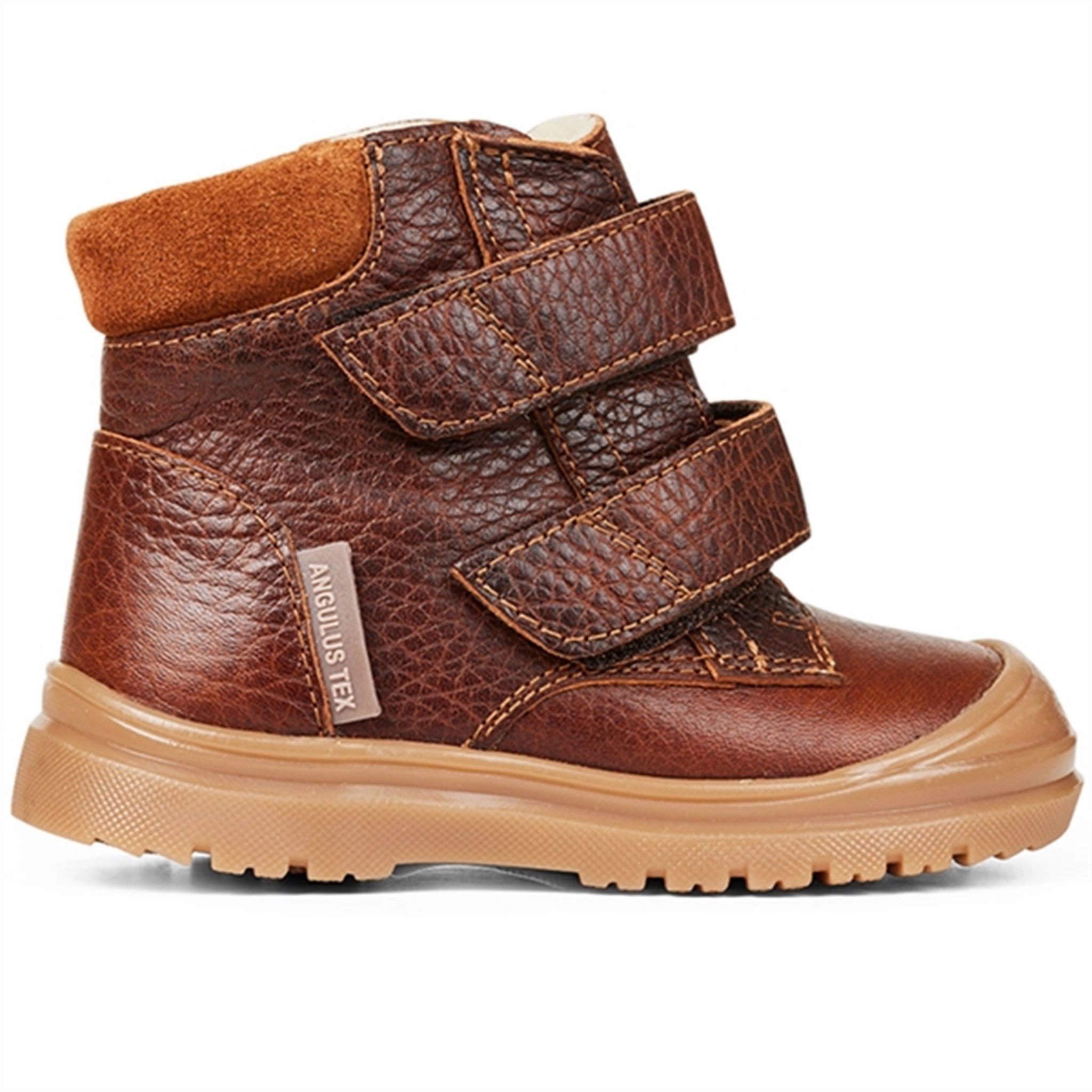 Daily Build Angulus Starter Tex Boots With Velcro Cognac/Cognac