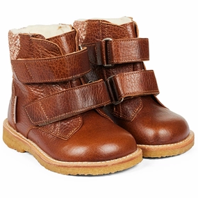 Next-Level Casual Street Clarity Angulus Starter Tex Boots With Velcro Cognac/Maple