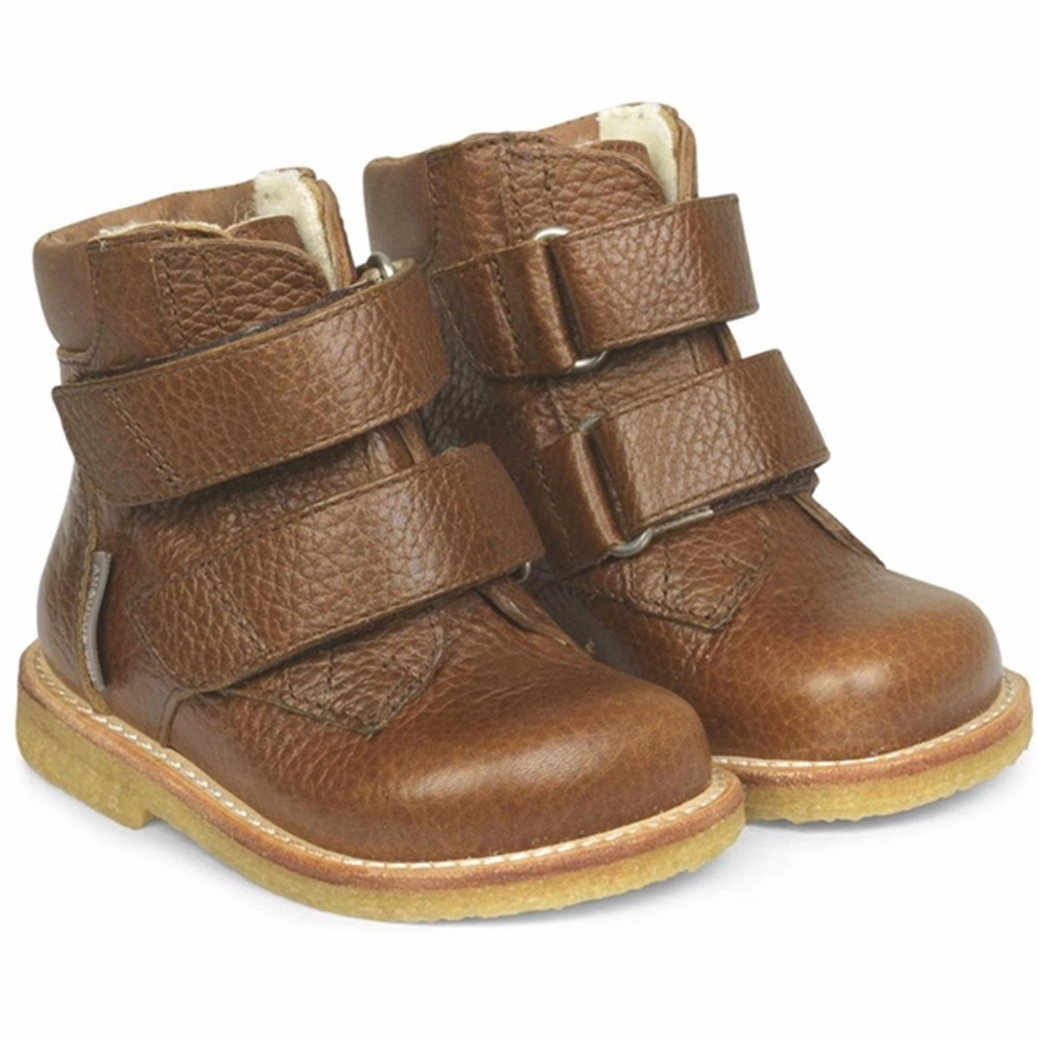 Everyday Sleek Fluid Design Angulus Starter Tex Boots With Velcro Medium Brown/Dark Cognac