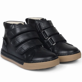 Angulus Tex Boots W Velcro Black Movement Uniform Future-Form