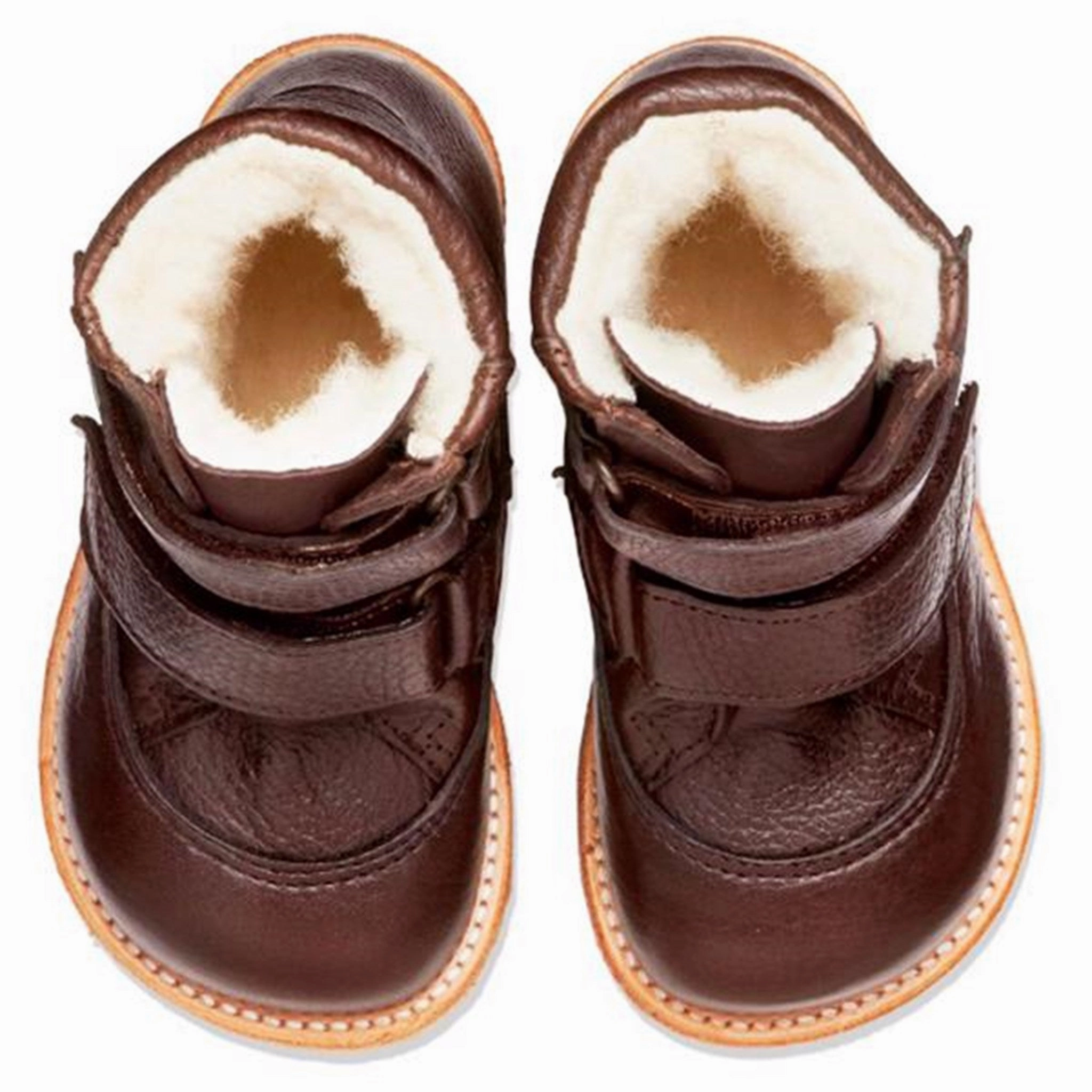 Angulus Tex Boots W. Velcro Dark Brown 2134-101-2505 Motion Living