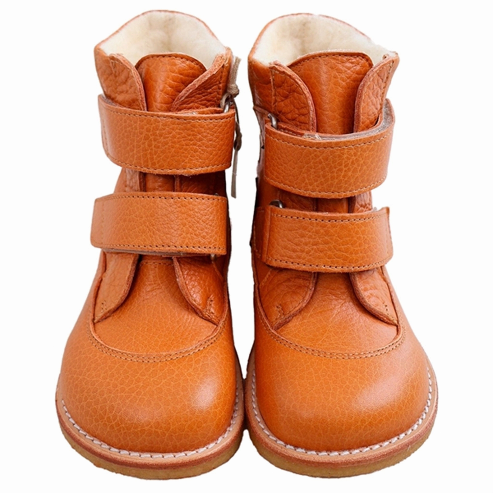 Rhythmic Fit Versatile Drop Angulus Tex-Boots With Velcro Golden Camel