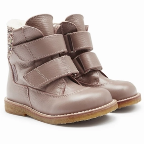 Angulus Tex-Boots With Velcro Make Up/Multi Glitter Refined Chill