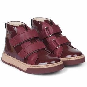 Elevated Simplicity Angulus Tex Boots With Velcro Plum