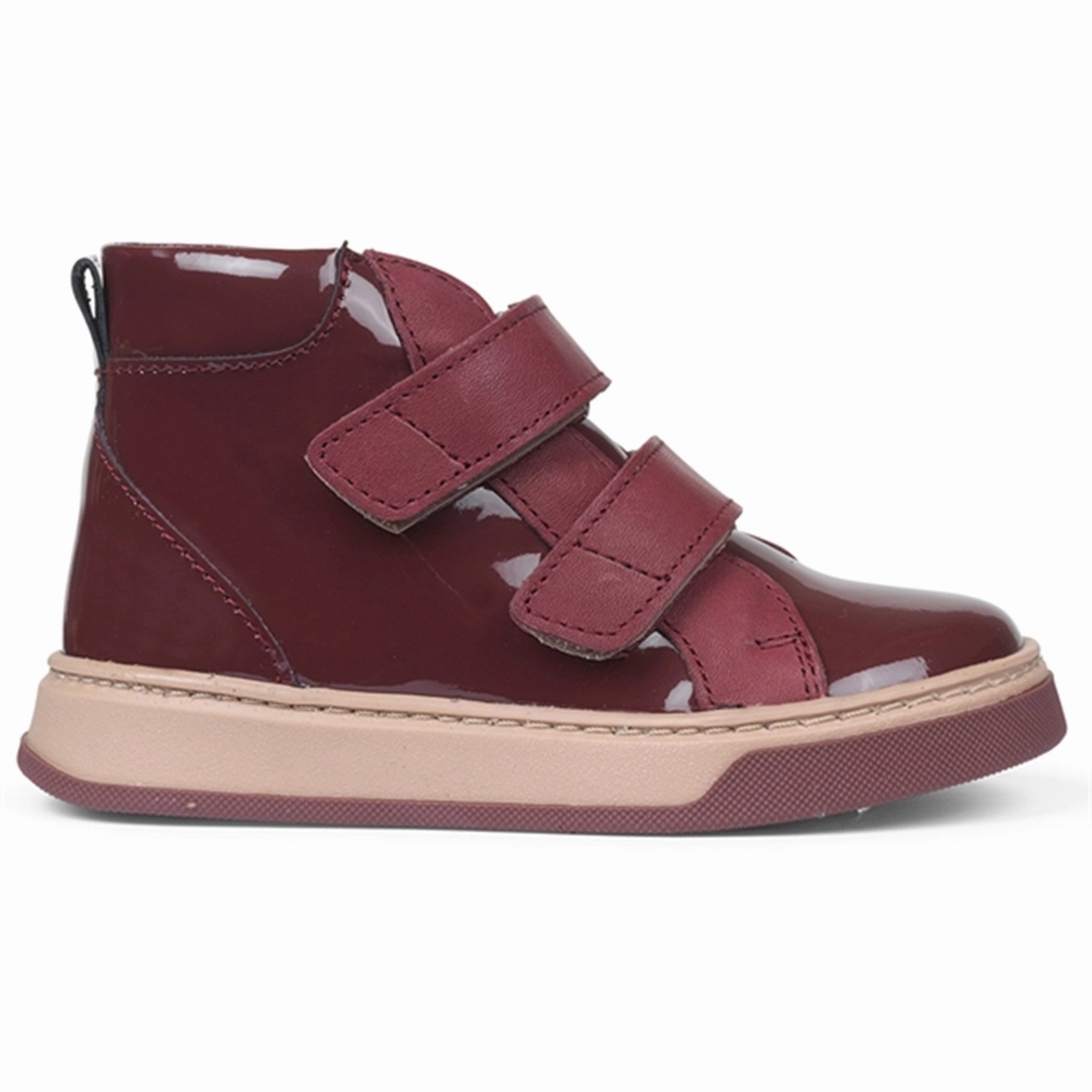 Motion-Wear Daily Low-Key Luxe Angulus Tex Boots With Velcro Plum