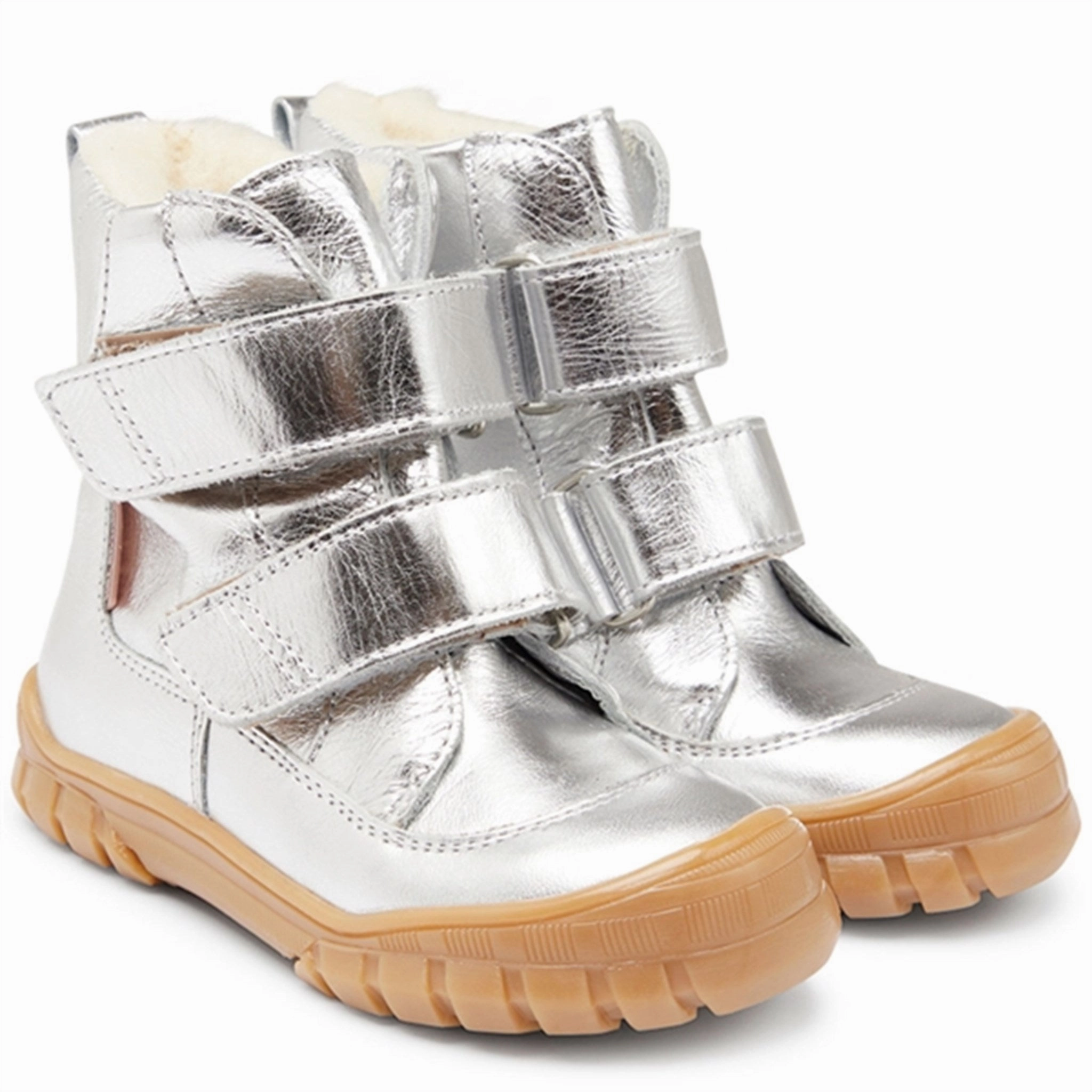 Ready When You Are Angulus Tex-Boots With Velcro Silver