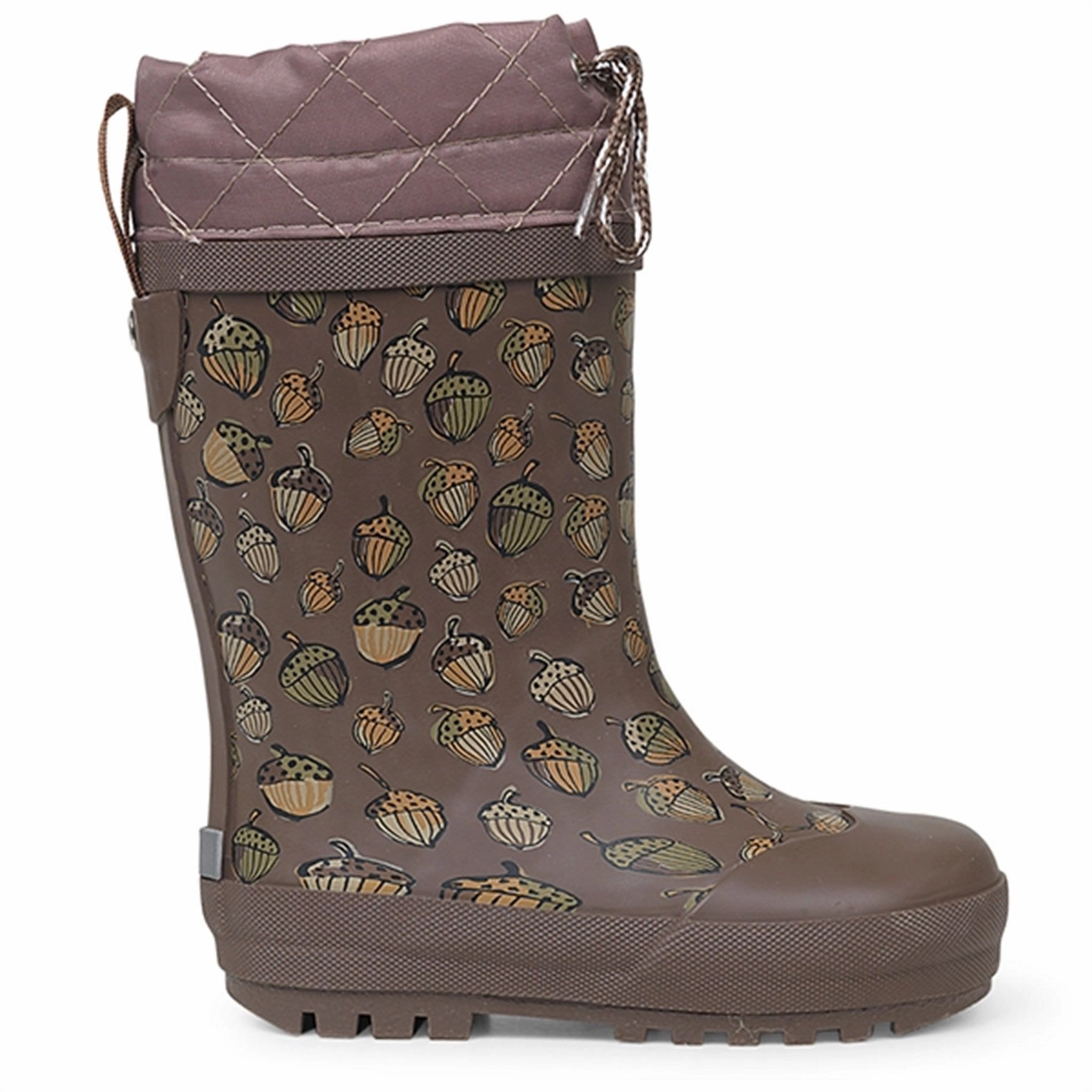 Angulus Thermo Rubber Boots Acorn Print New Neutral Versatile Pulse