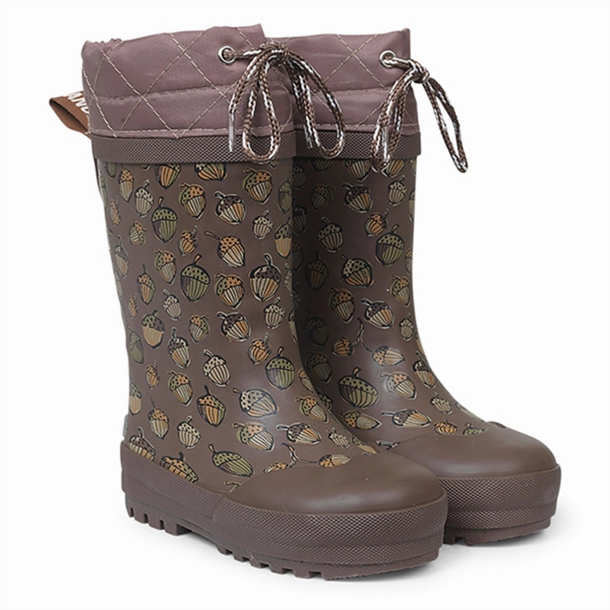 Layer Light Angulus Thermo Rubber Boots Acorn Print