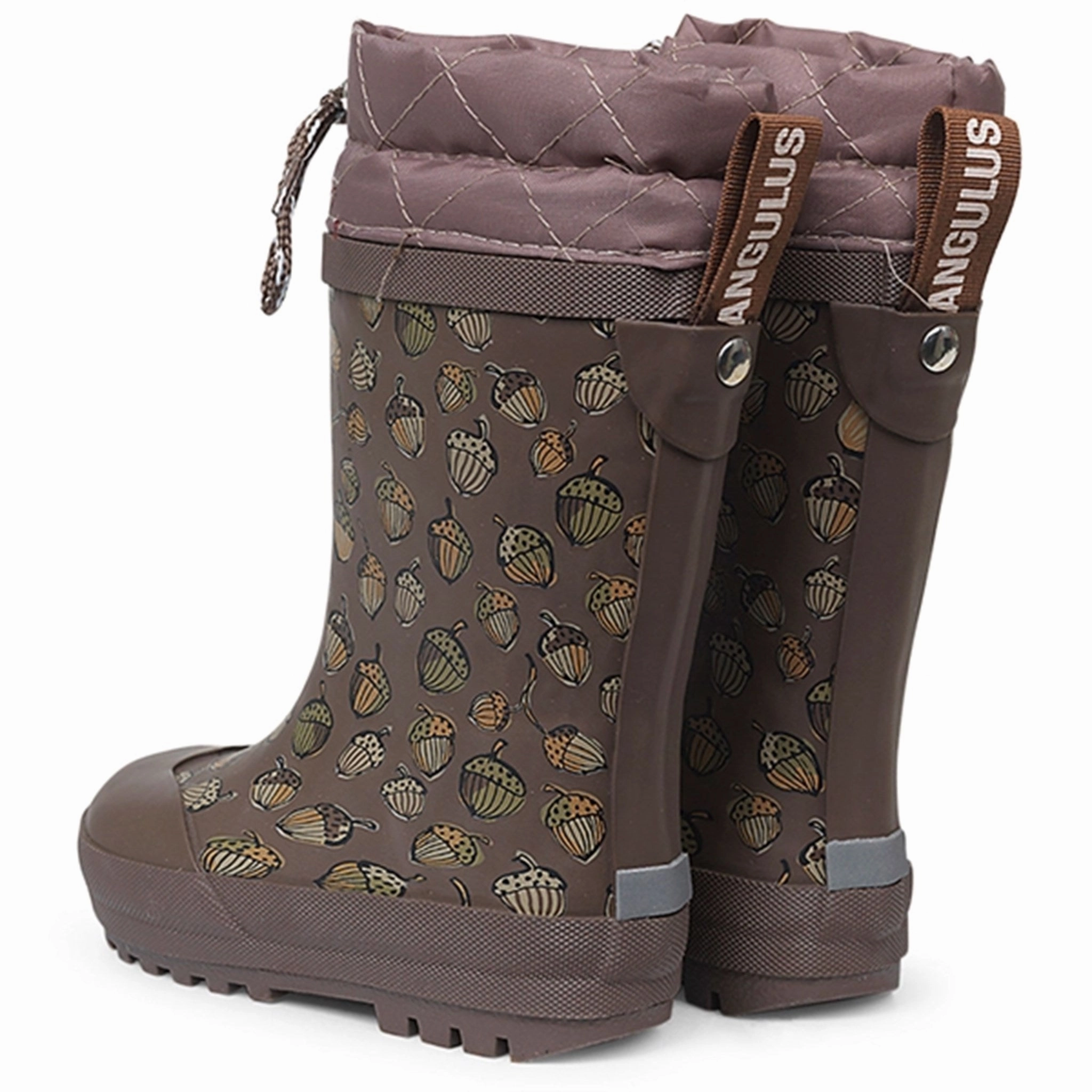 Clean Direction Core-Centric Angulus Thermo Rubber Boots Acorn Print