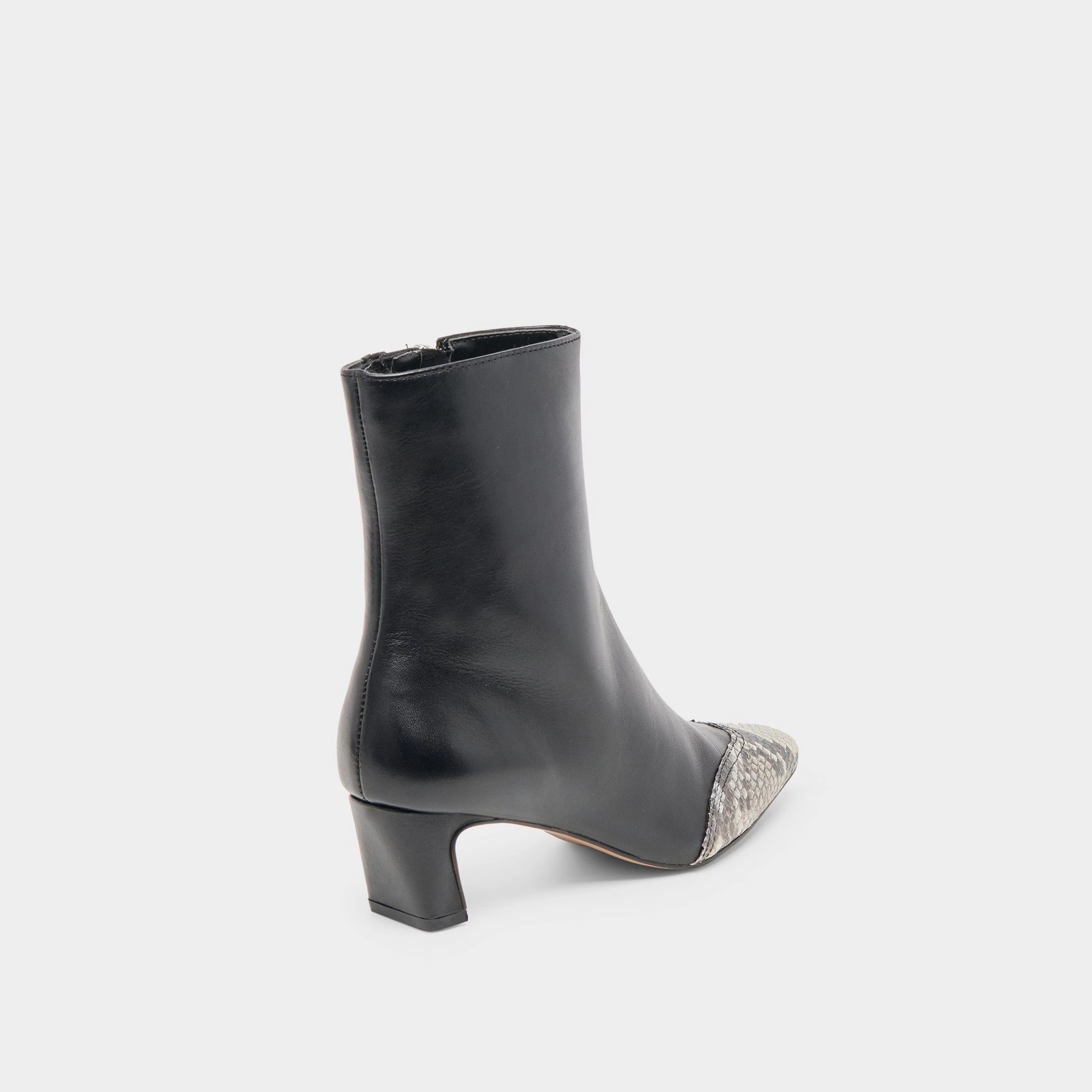 Anika Boots Black Multi Leather Refined Streetwear