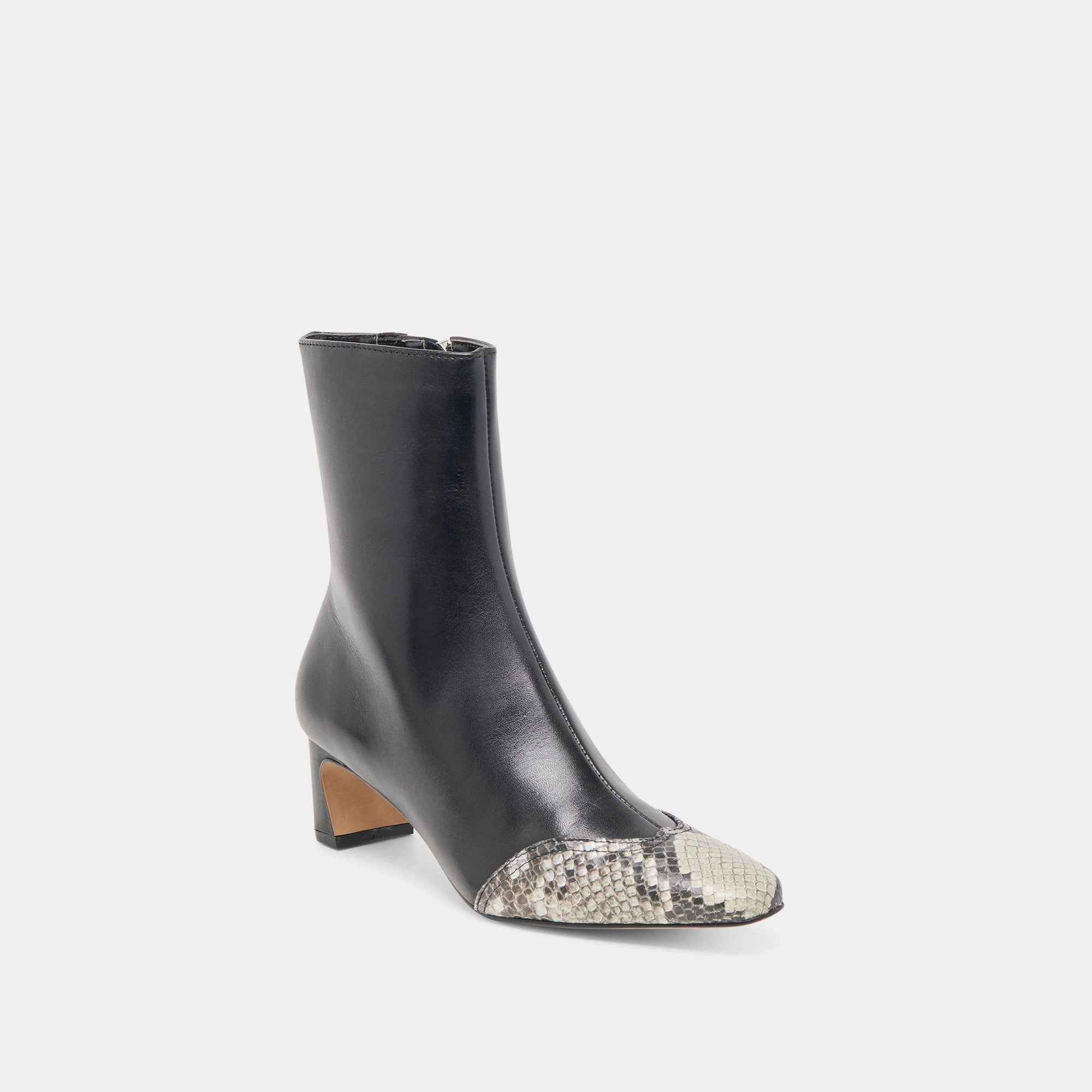 Anika Boots Black Multi Leather Cool Fitwear Activewear Redefined