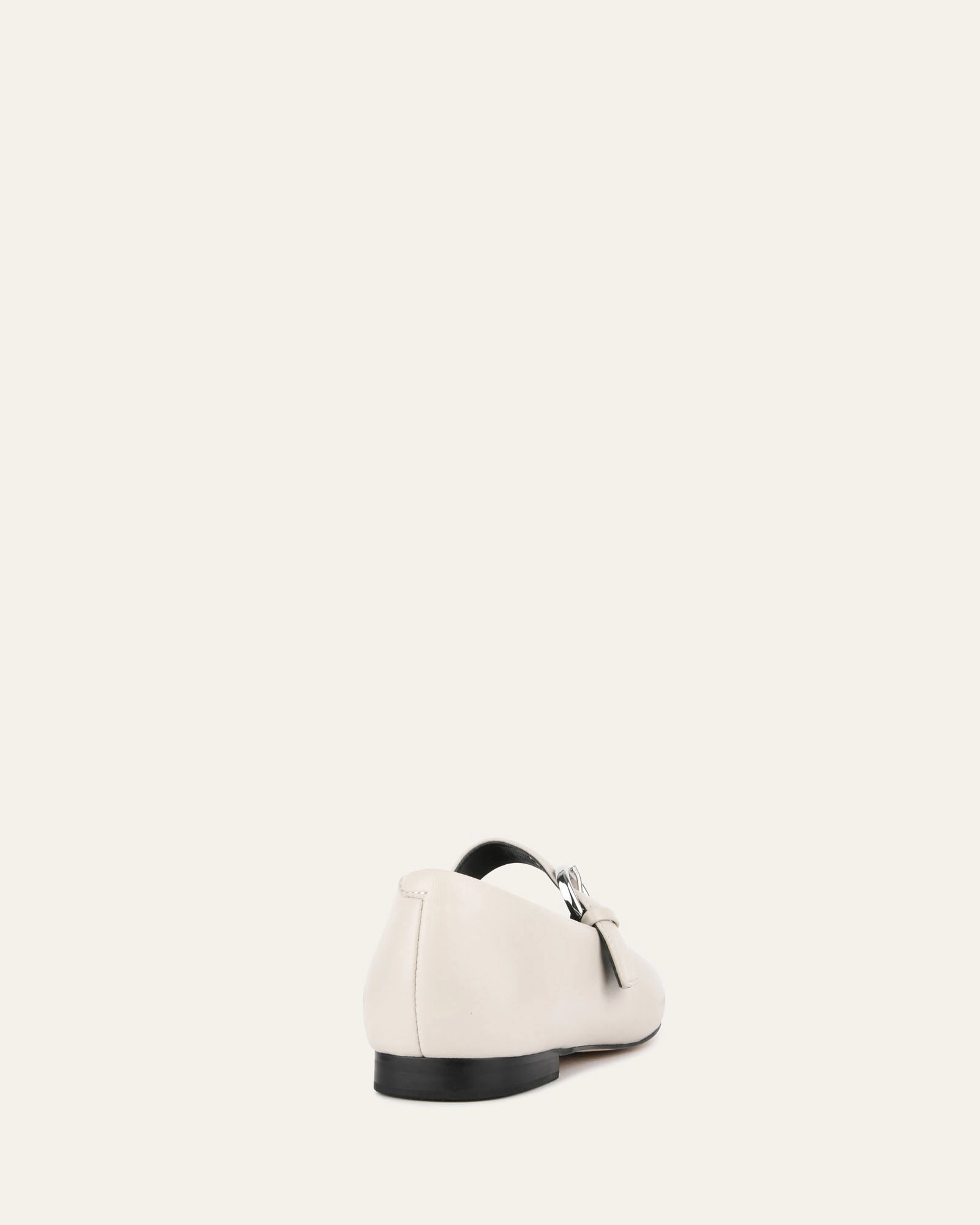 Annabelle Casual Flats Bone Leather Calm Layers