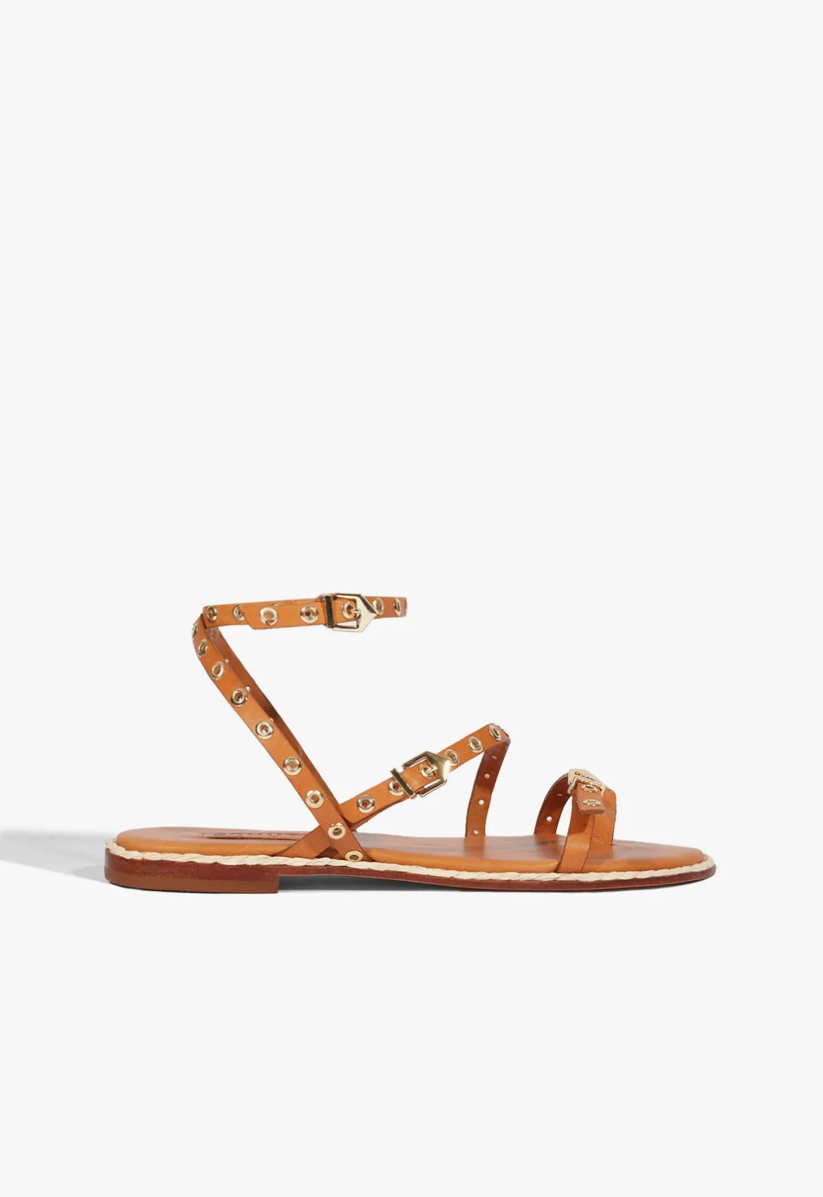 Annete Brown Leather Sandal Inspired Layerwear