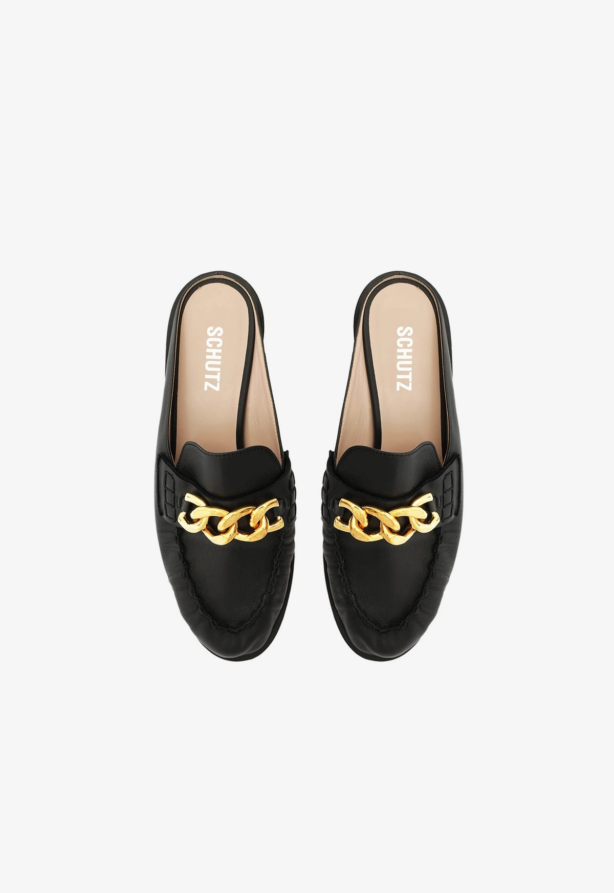 Seamless Lifestyle Luca Chain Leather Flat