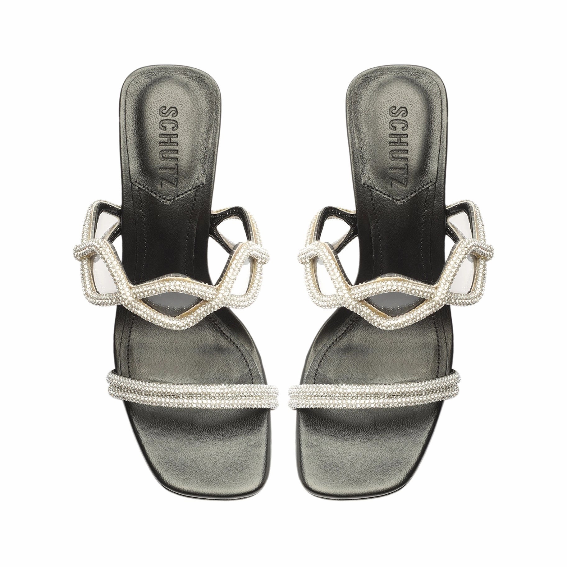 Sleek Comfortwear Arabella Glam Vinyl Sandal
