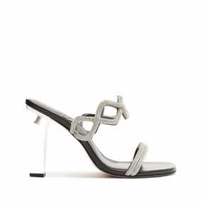 Arabella Glam Vinyl Sandal Functional Aesthetic
