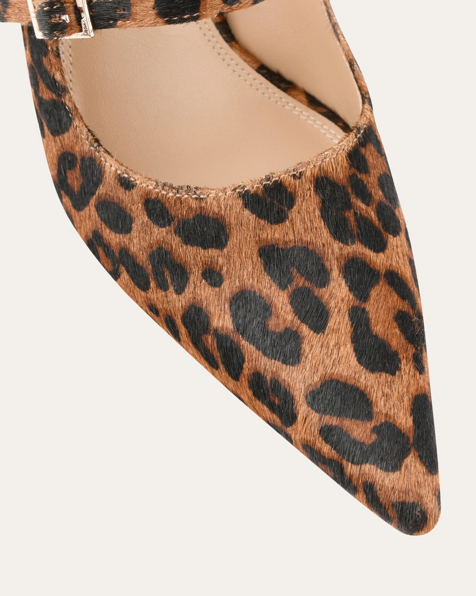 Archer High Heels Leopard Print Leather Layer Up Smart Anytime Movement