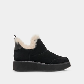 City-Form Ardy Plush H2O Booties Onyx Suede