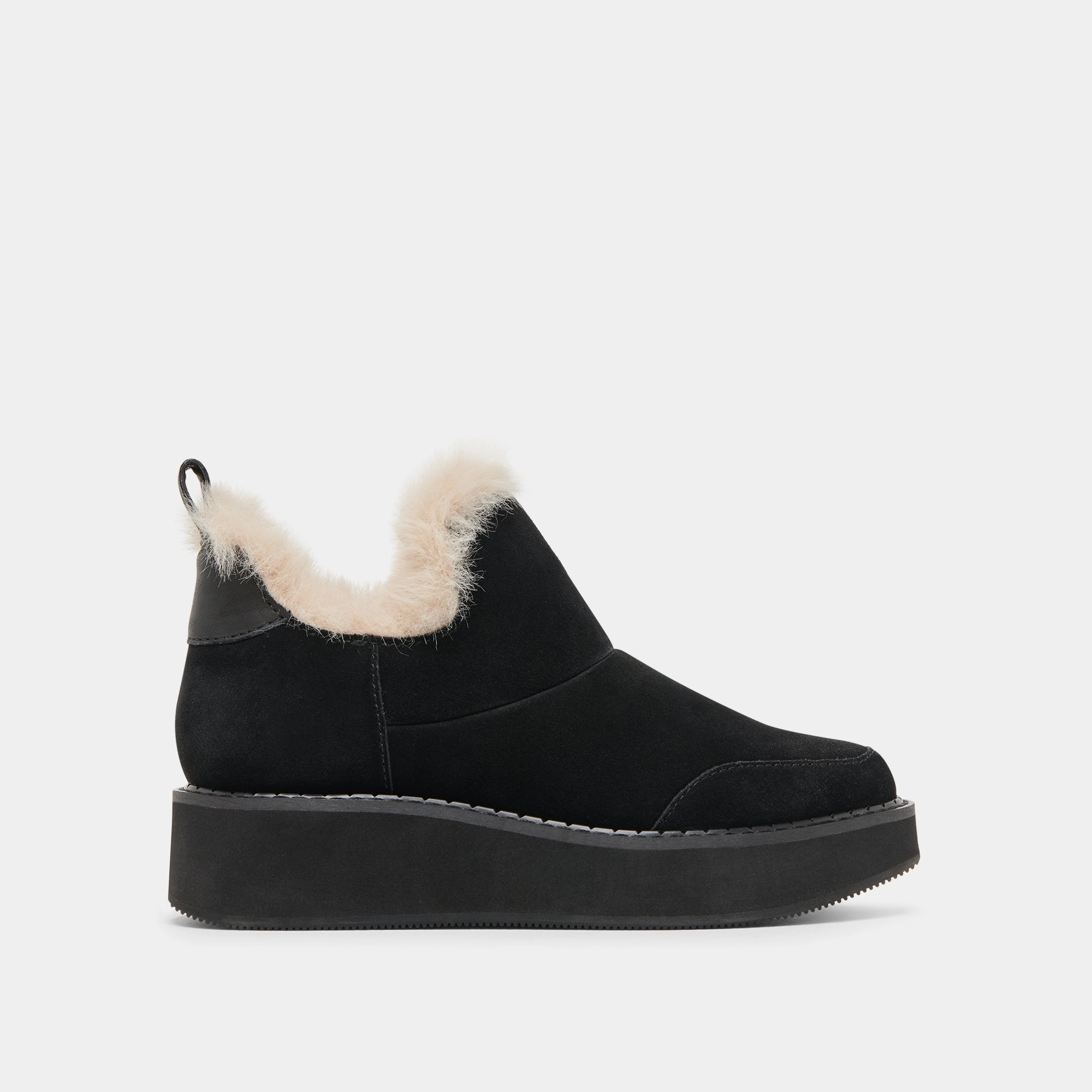 City-Form Ardy Plush H2O Booties Onyx Suede