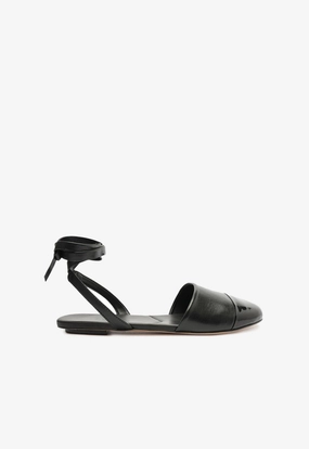 Ariel Leather Flat Engineered Simplicity