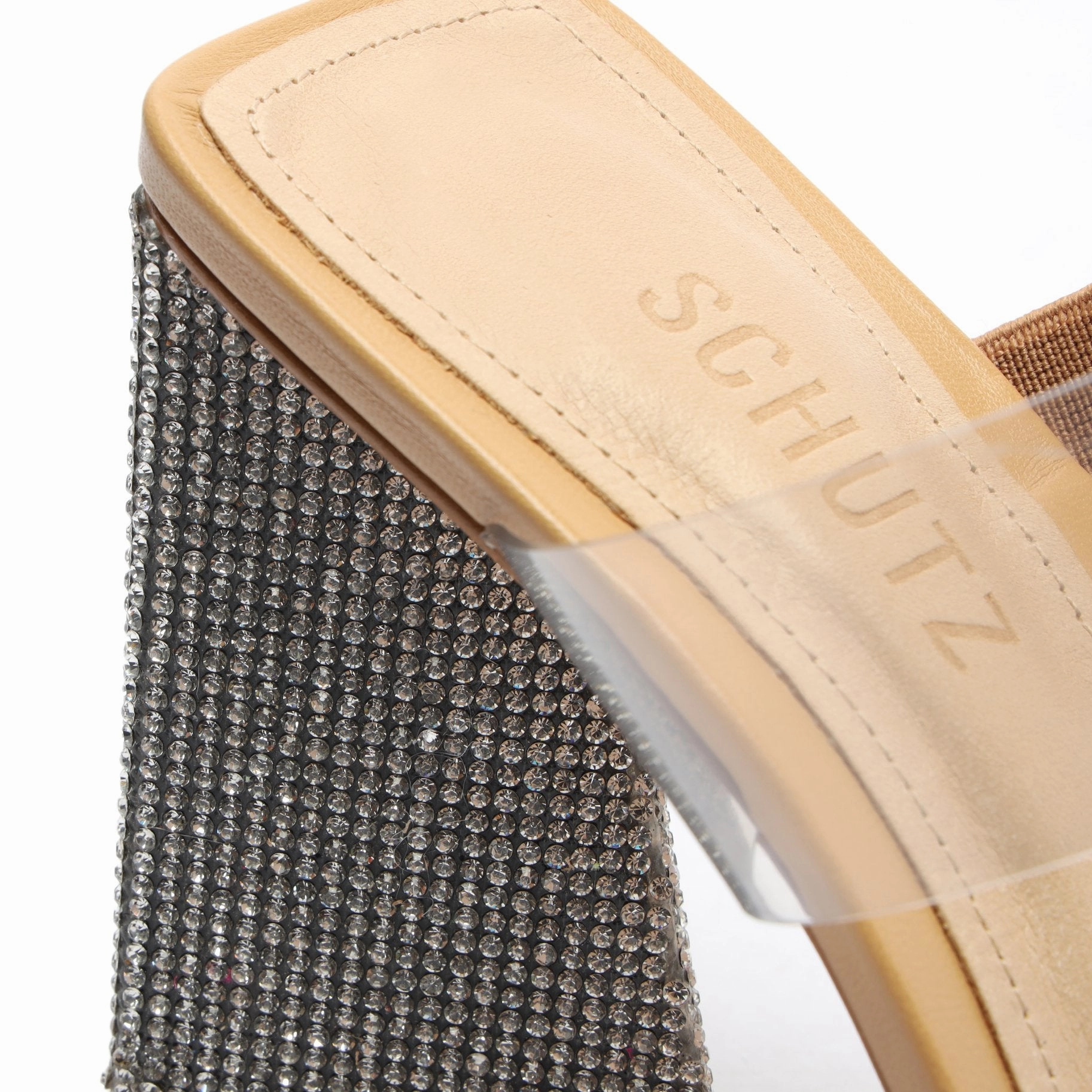 City State Soft Urban Core Ariellen Vinyl & Rhinestones Sandal