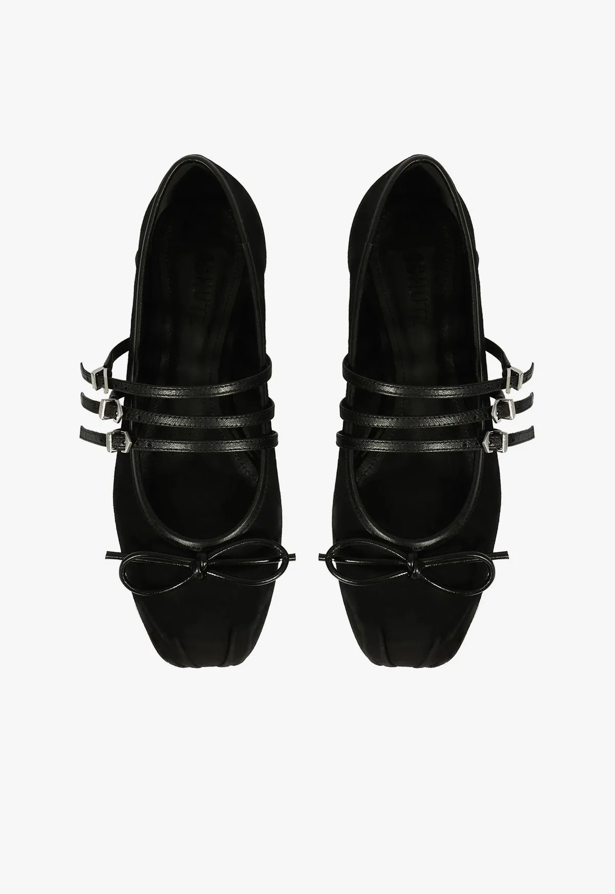 Progressive Edge Gear For Today Arissa Black Suede Ballet Flat