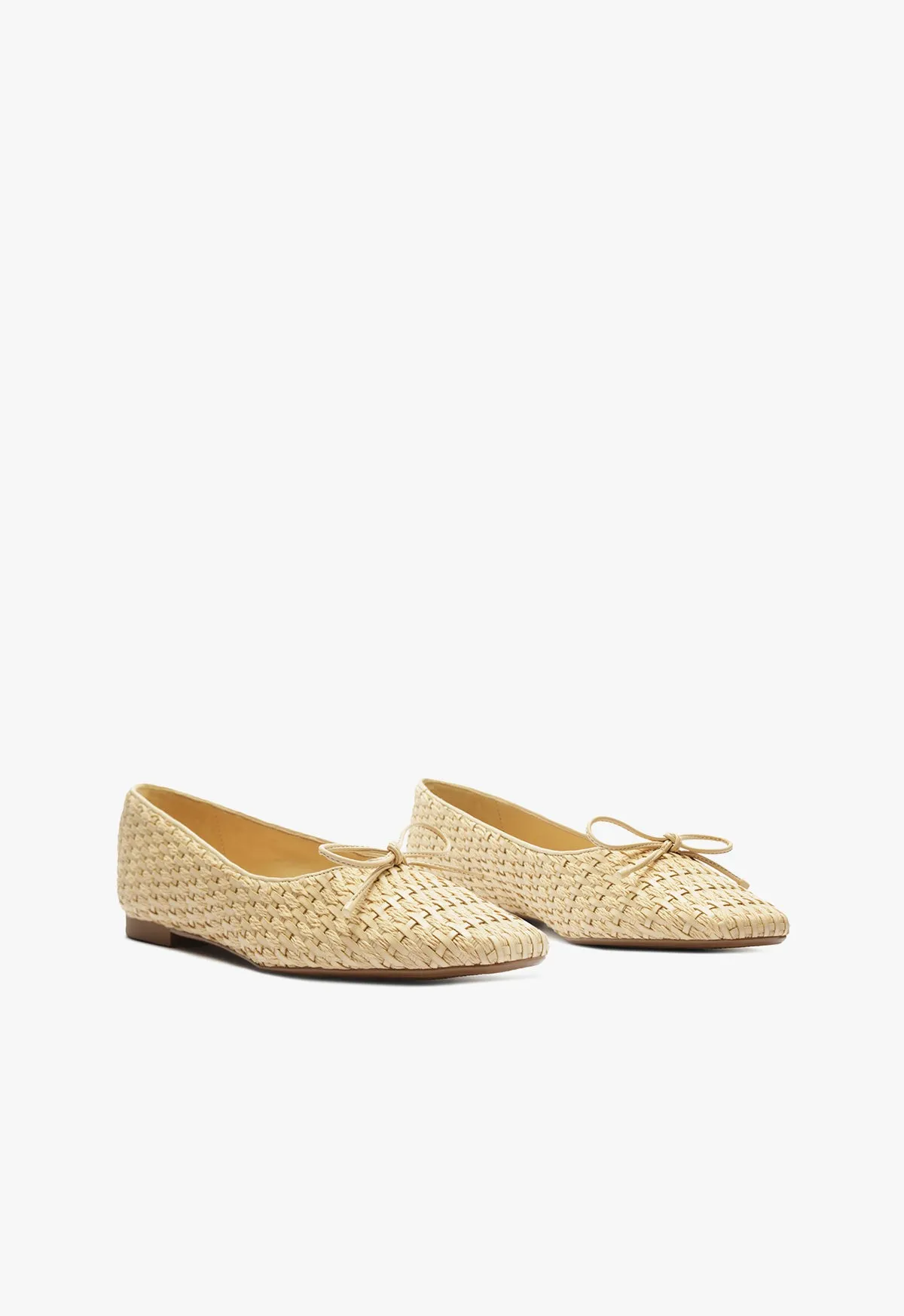 Arissa Straw Ballet Flat Mobility Made Easy Lifestyle Ahead