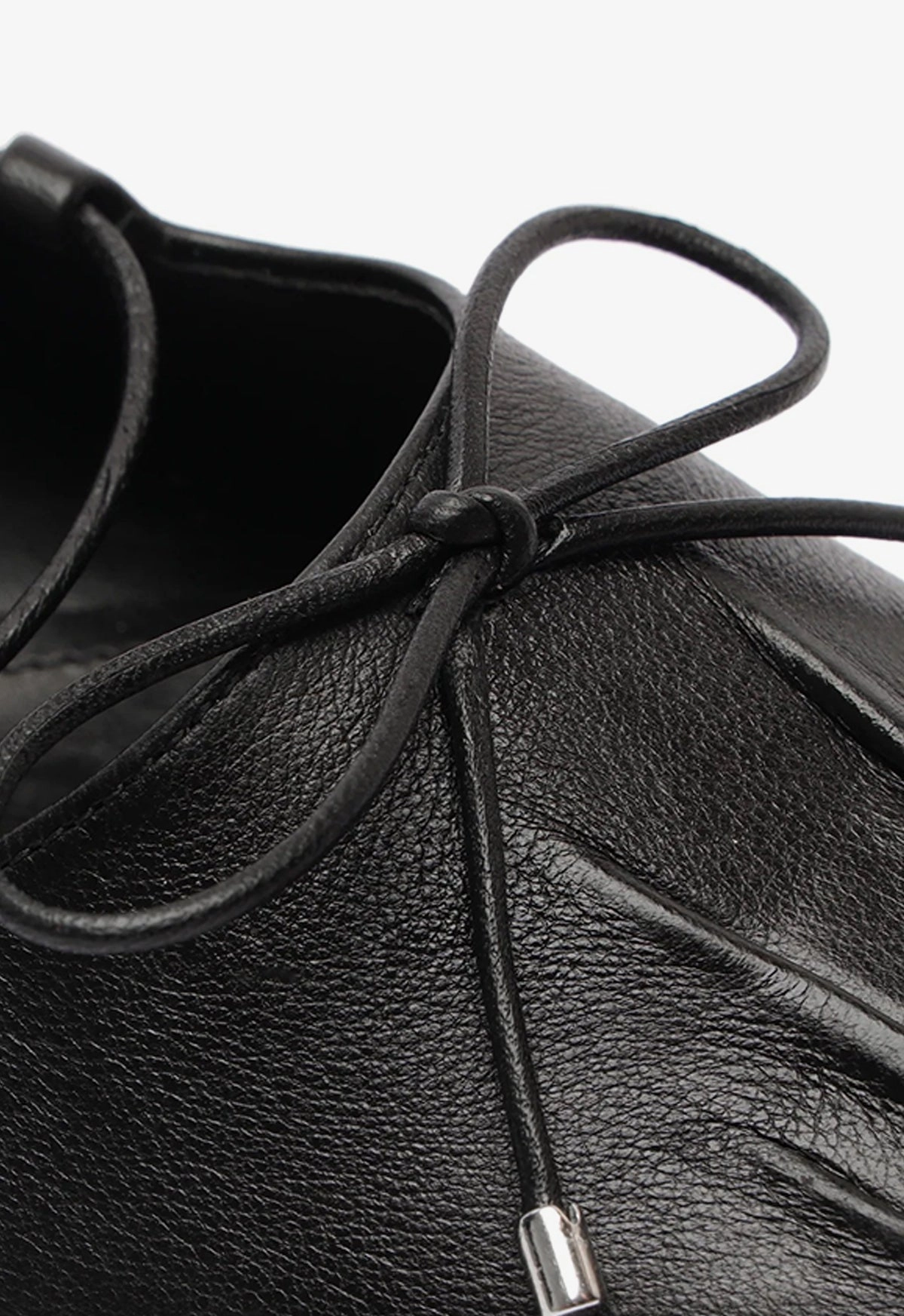 Arissa Lace Up Leather Flat Refined And Raw The Feel Factor