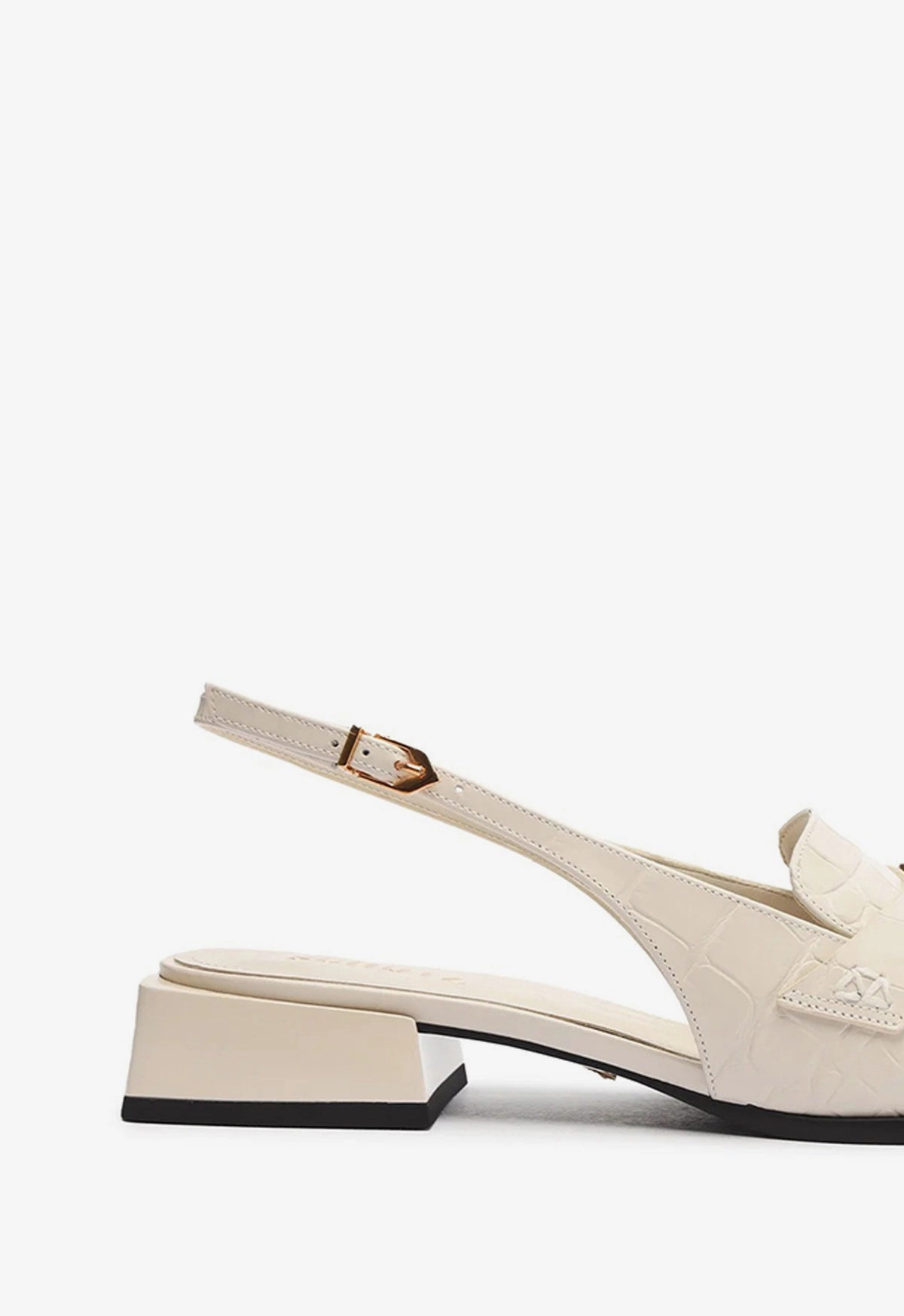Arizona Sling Block Leather Pump Dynamic Essentials Essence Wear