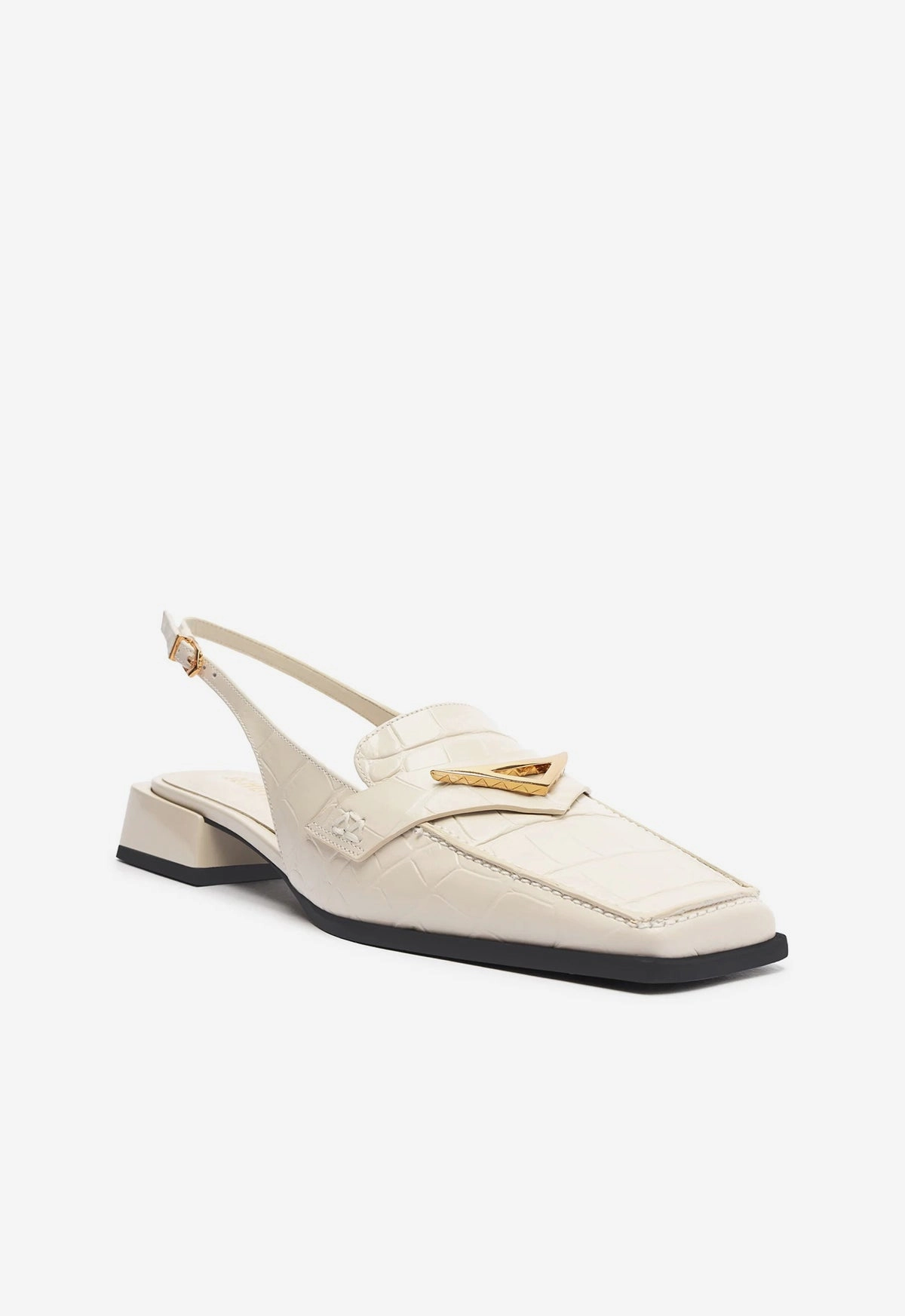 Arizona Sling Block Leather Pump Built Around You Clean Energy