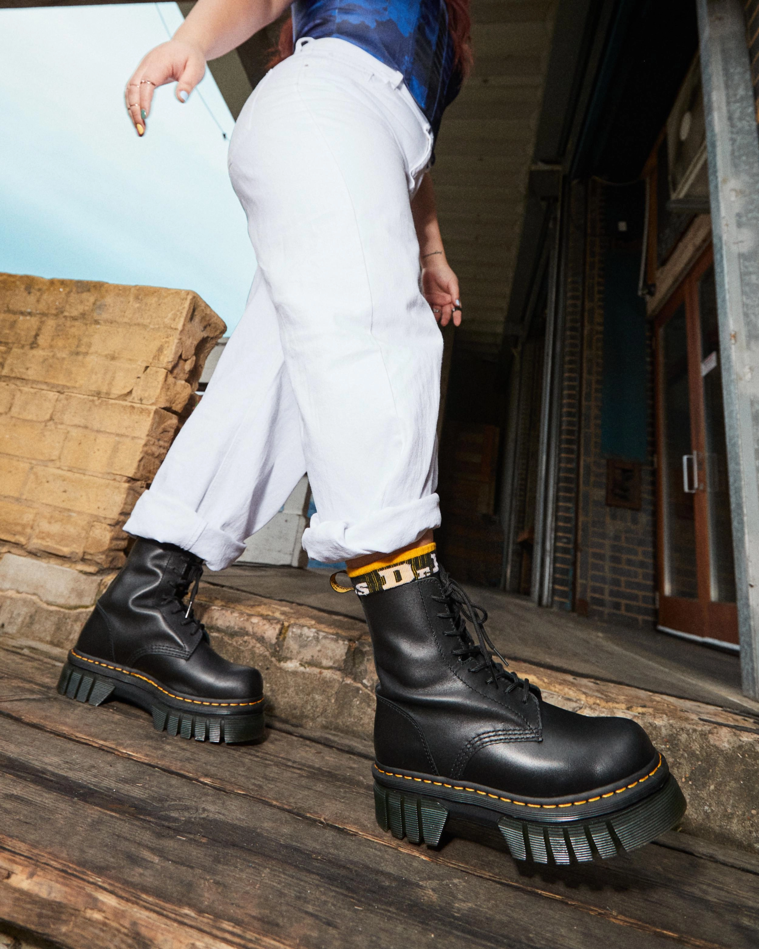 Progressive Tone Audrick 8-Eye Nappa Lux Soft Leather Boots