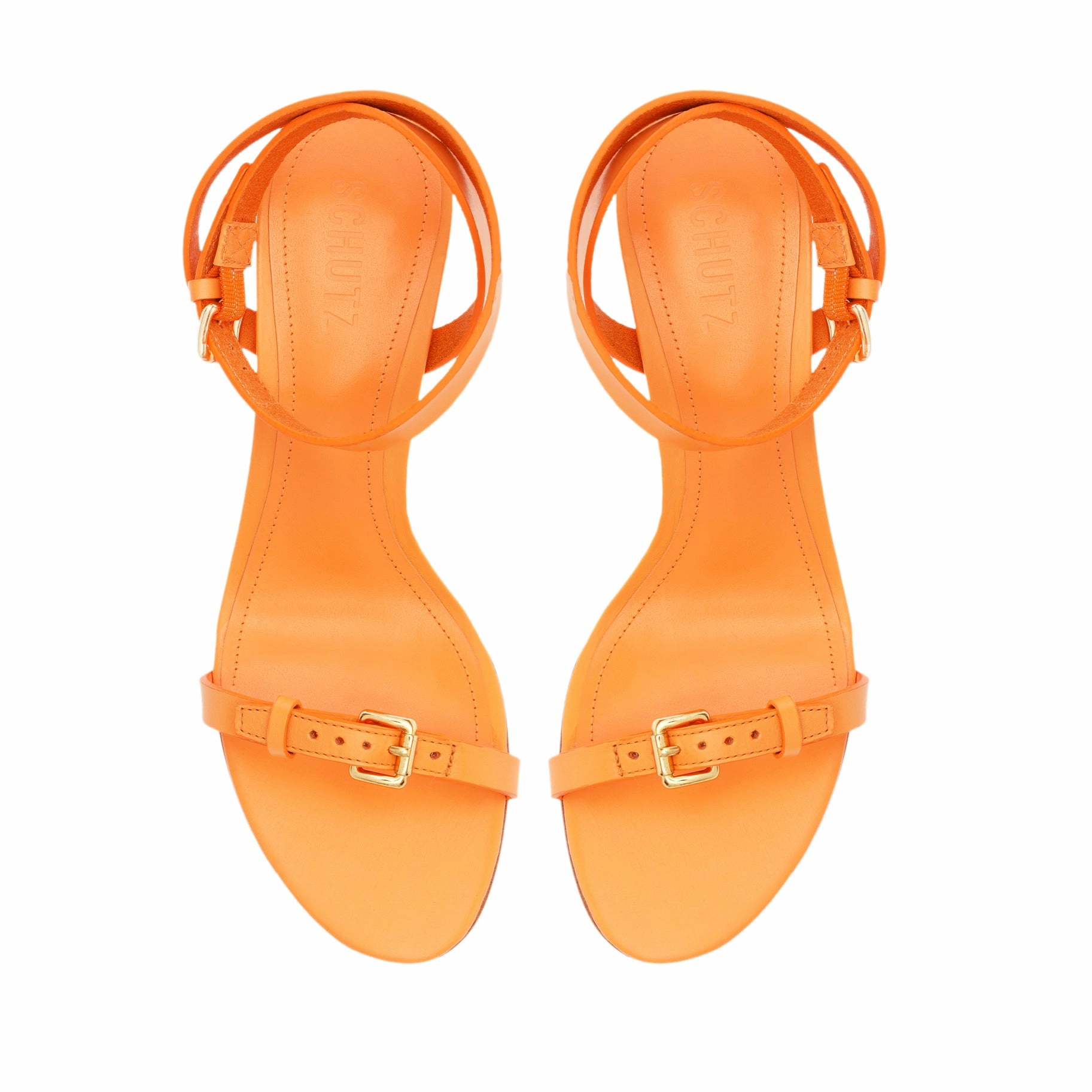 Aurora Mid Stiletto Leather Sandal Simple City
