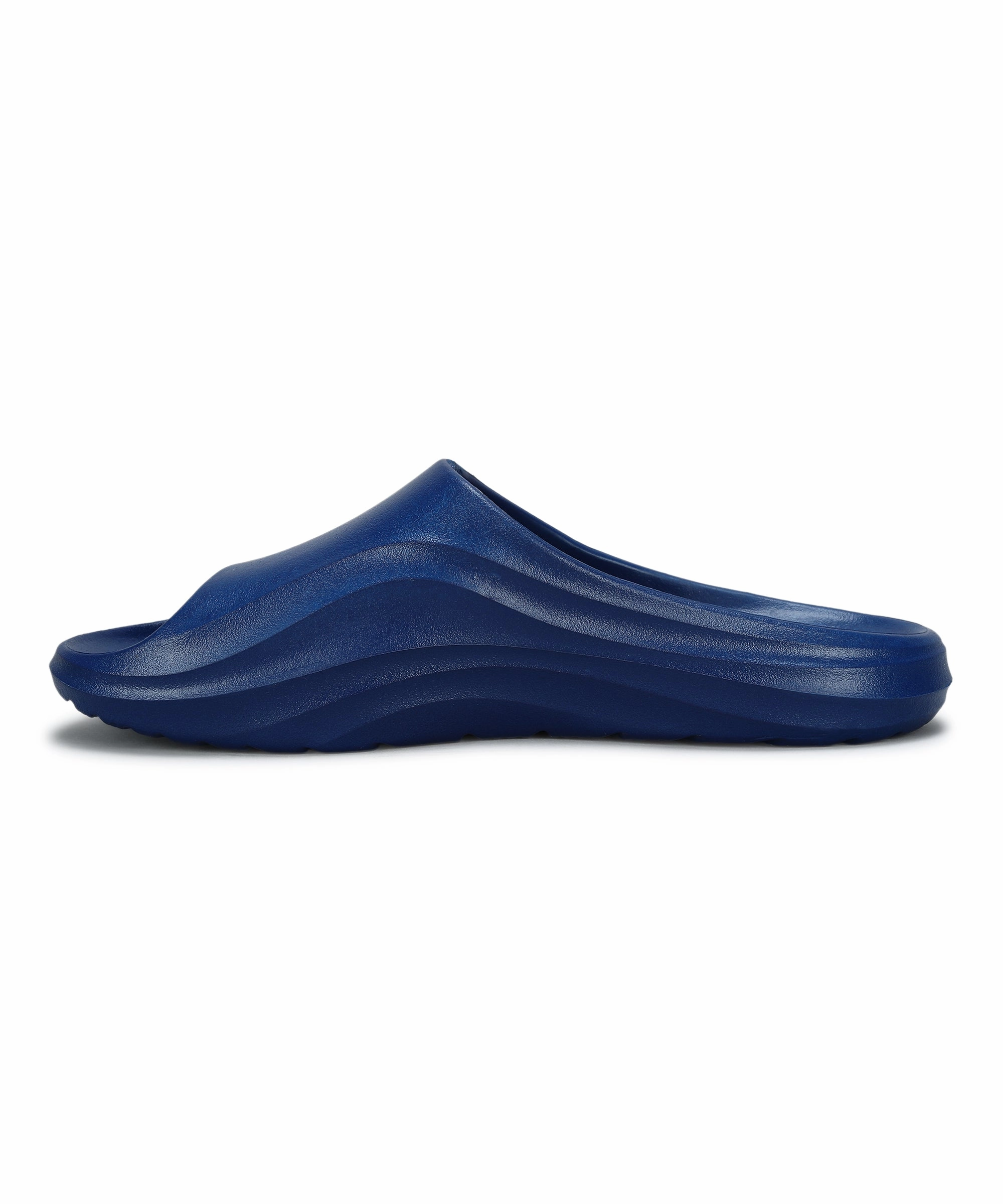 Paragon Evk10926G Men'S Waterproof Blue Sliders With Comfortable Sole Core Rhythm