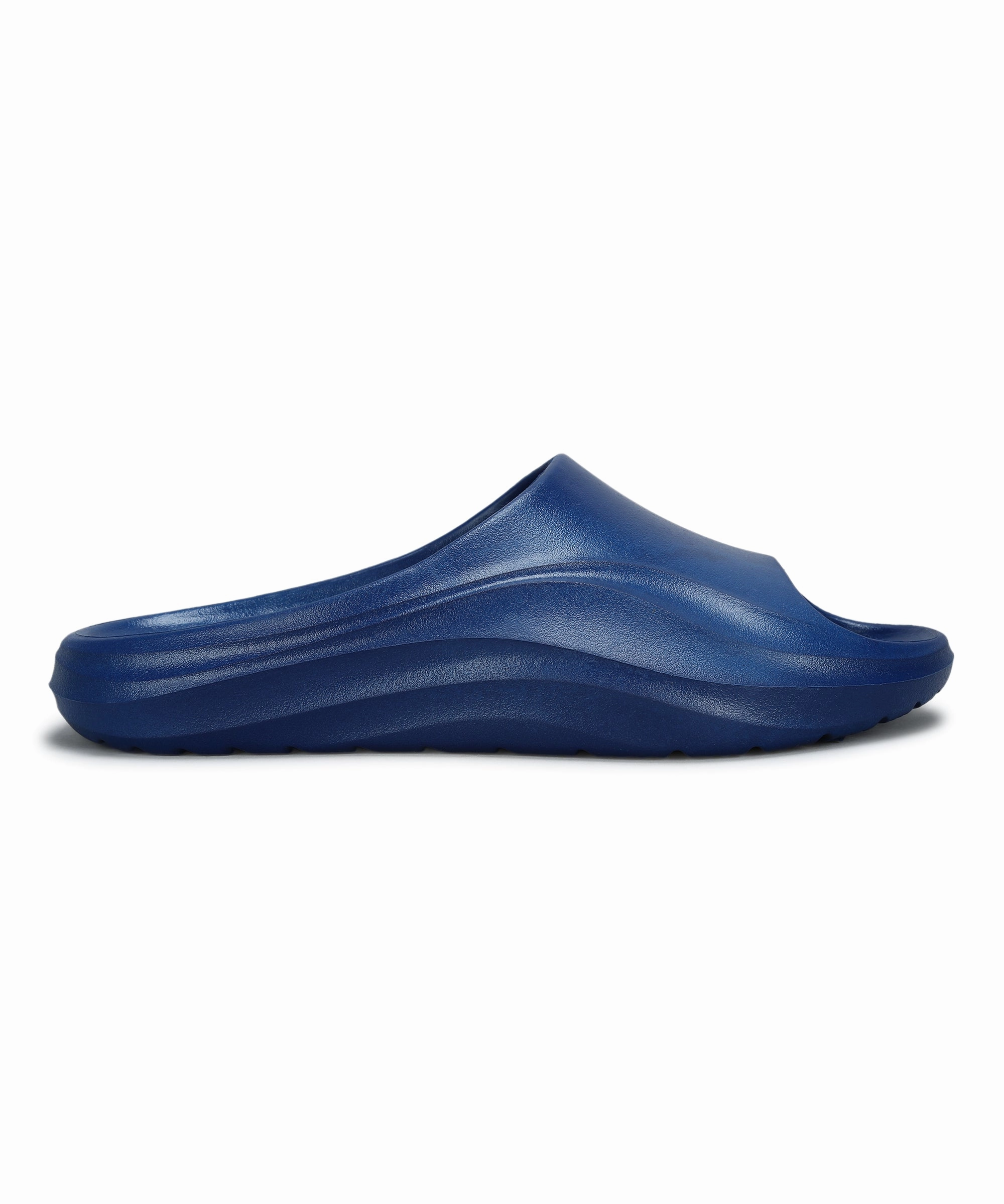 Balance Meets Style Paragon Evk10926G Men'S Waterproof Blue Sliders With Comfortable Sole