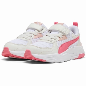 Design-First Puma White Trinity Lite Ac  Ps Sneakers