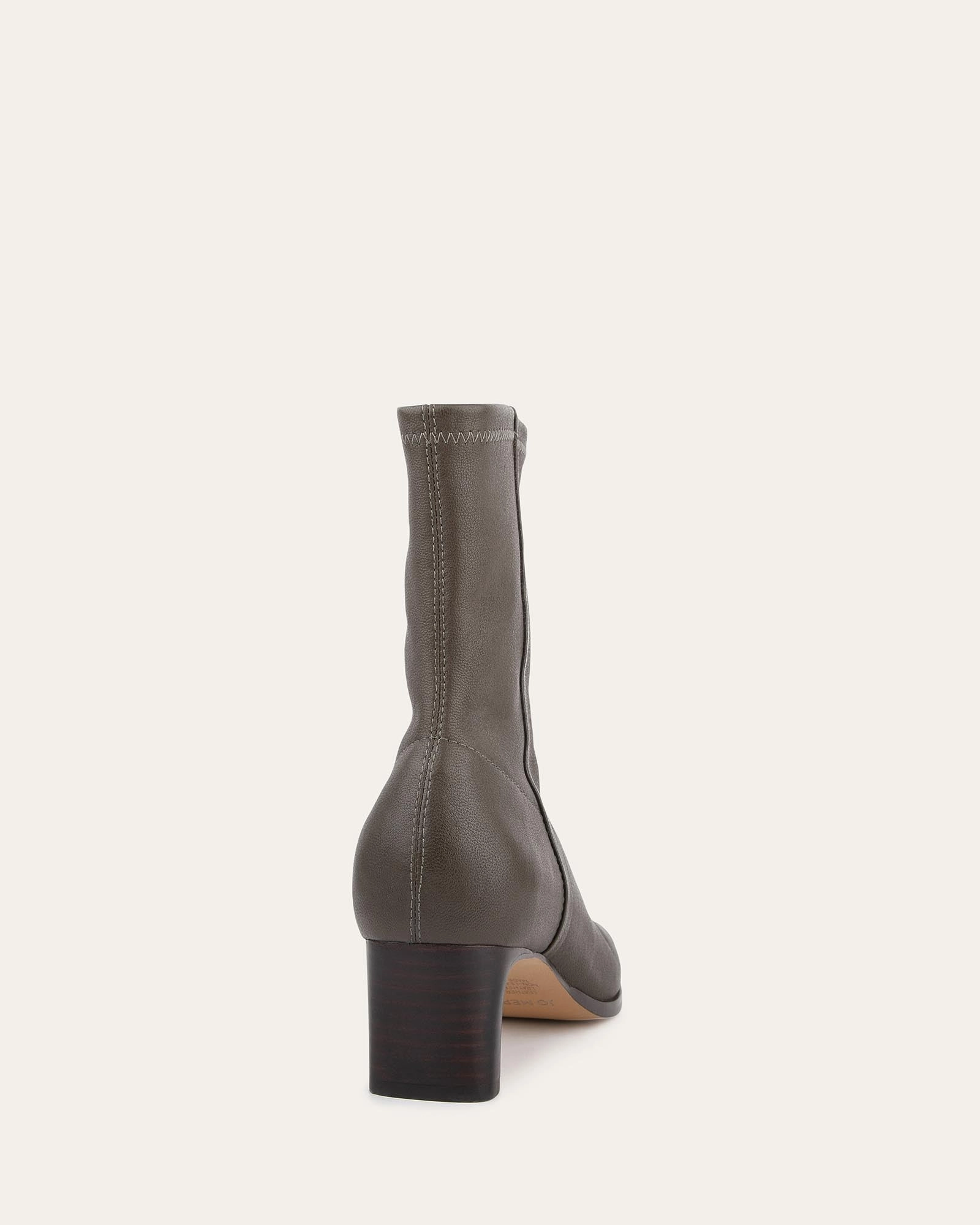 Multi-Context Style Quince Mid Ankle Boots Dark Olive Leather