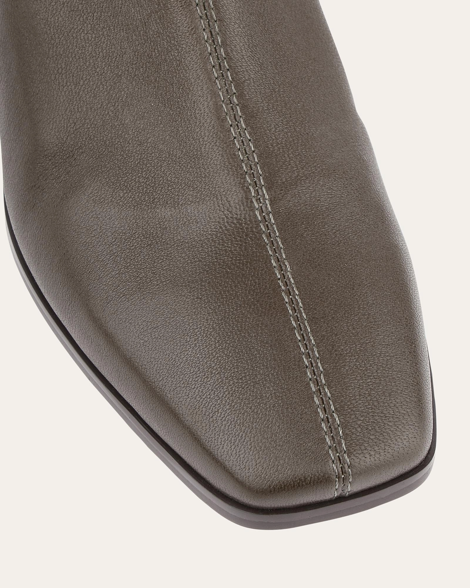 Fit To Live Movement Architecture Quince Mid Ankle Boots Dark Olive Leather