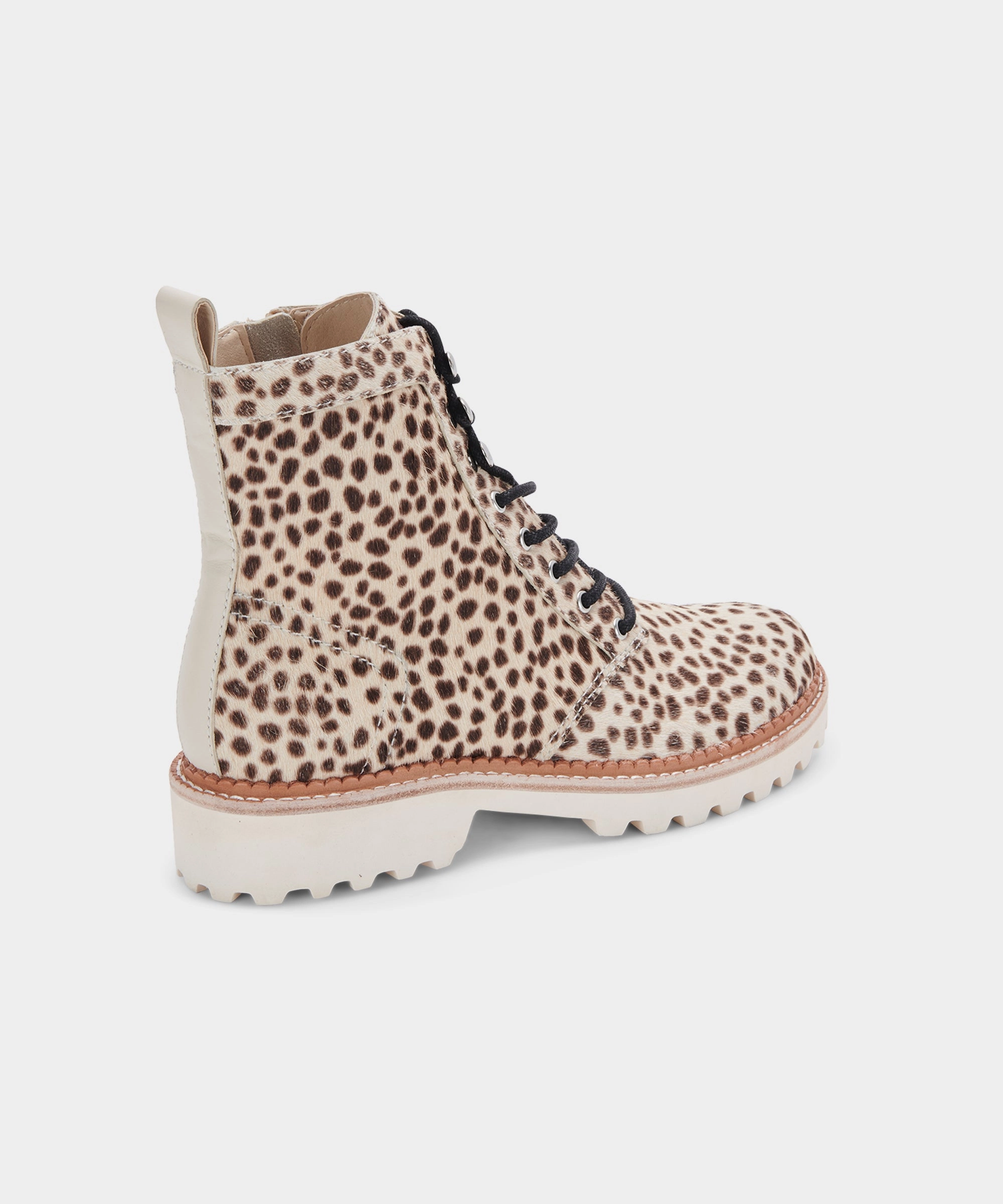 Live In Motion Avena Boots Leopard Calf Hair