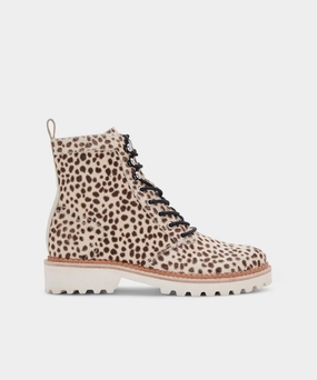 Urban-Motion Fit Avena Boots Leopard Calf Hair
