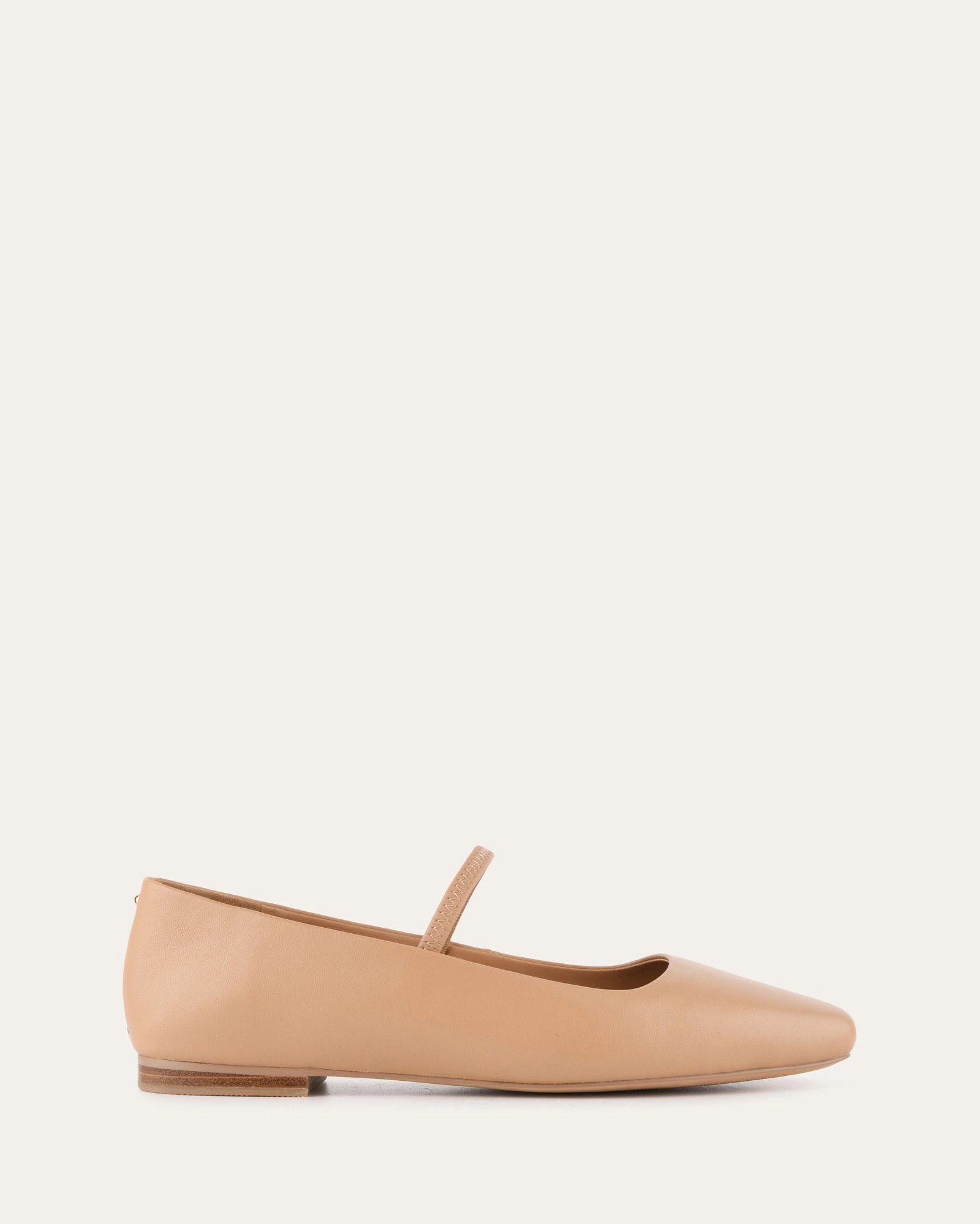 Live Refined Avery Casual Flats Tan Leather