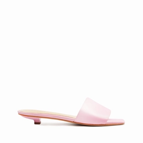 Avery Satin Sandal Evolved Form Smooth Silhouettes