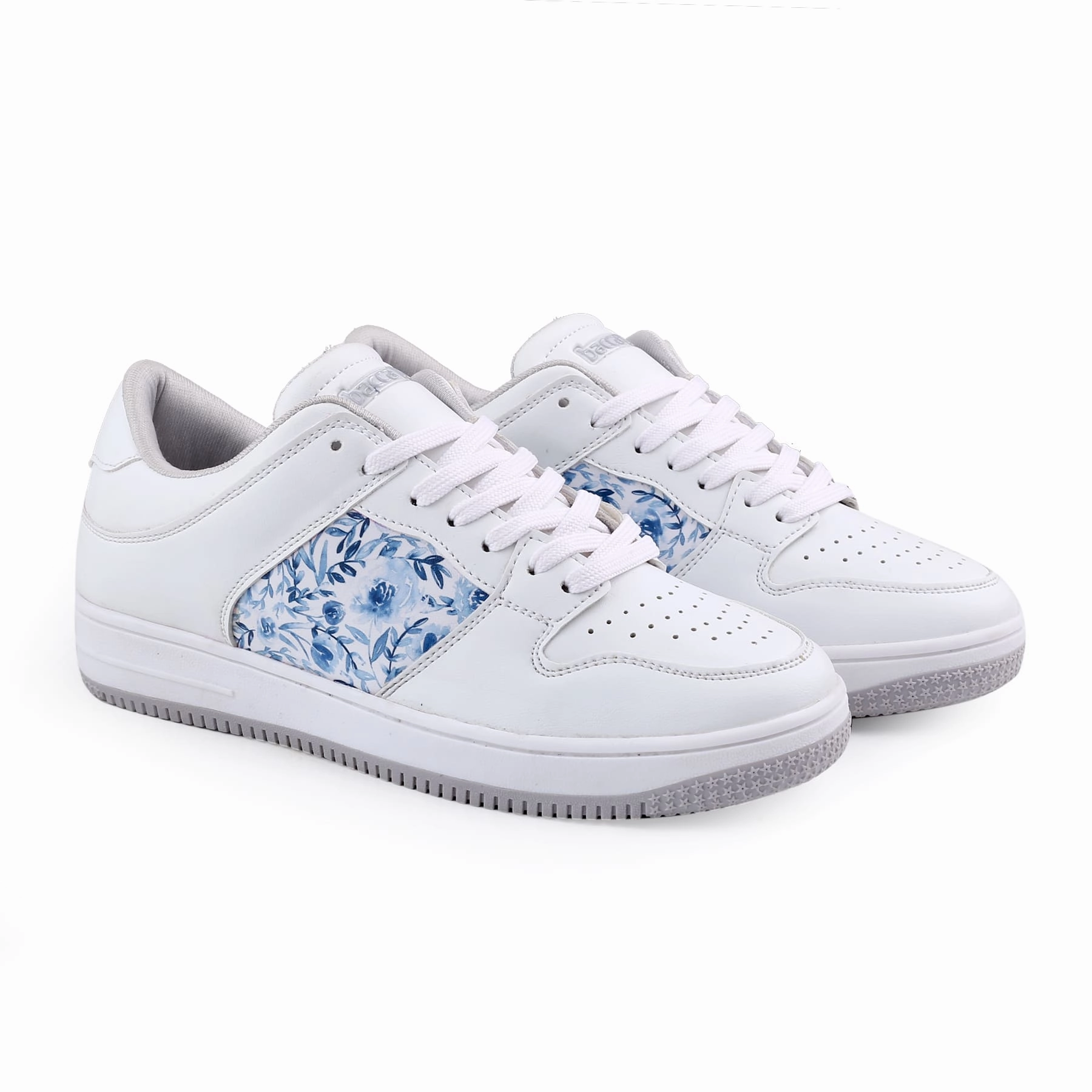 Bacca Bucci Bliss Low Top Flat Sole Fashion Women'S Sneakers With Digital Prints Design-Led Purpose-Led