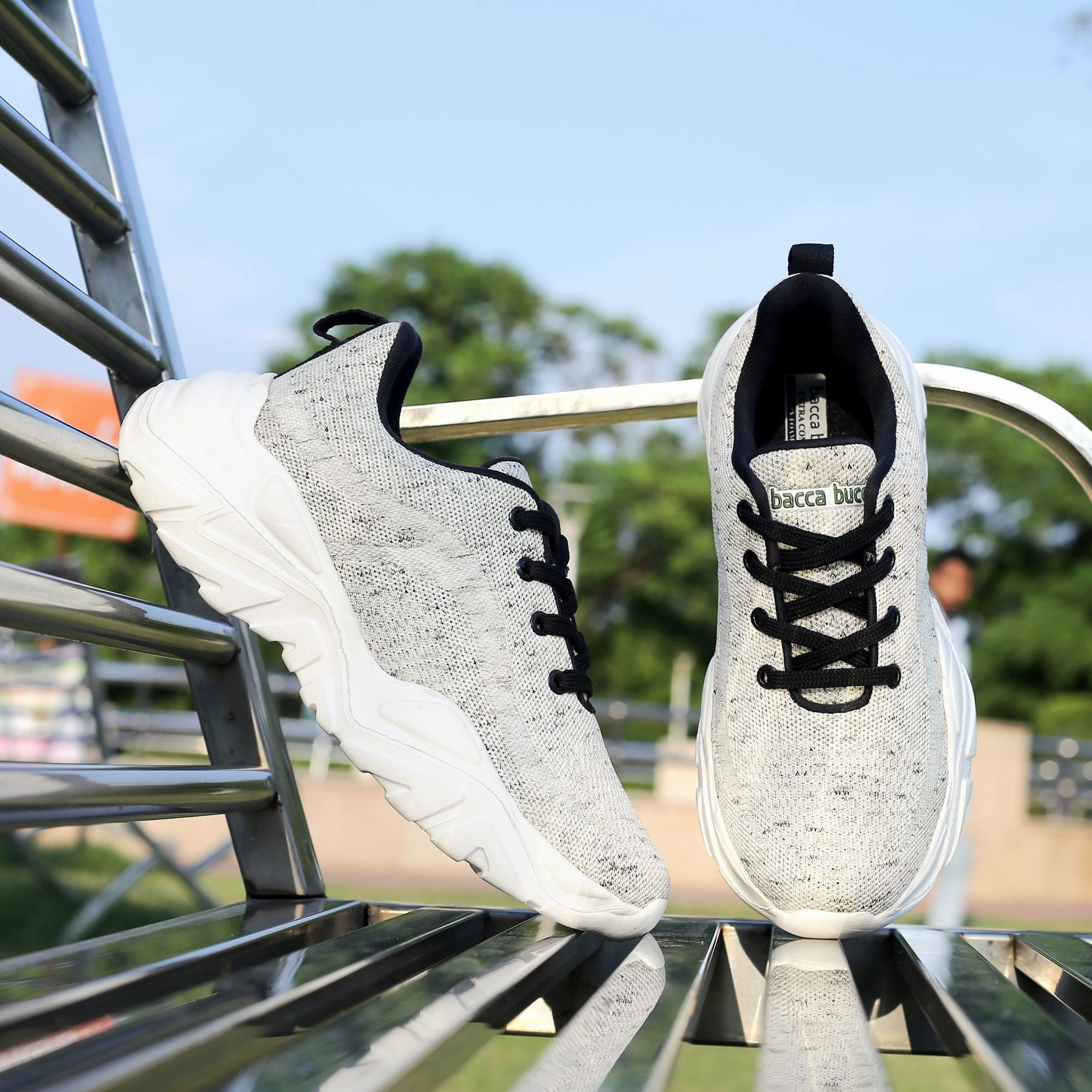 Minimal Mode Premium Layers Bacca Bucci Bubbles Women Chunky Platform Sneakers