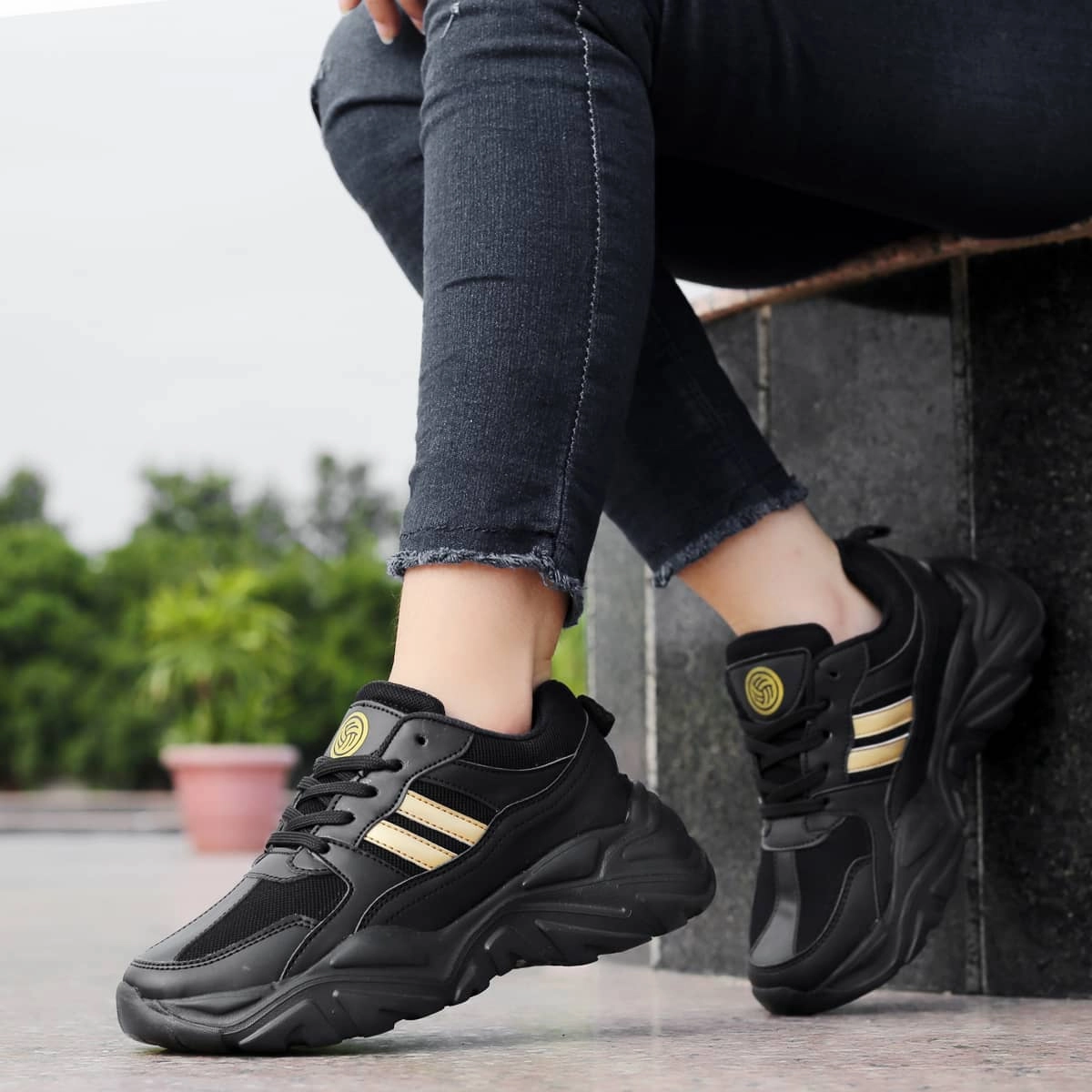 Your Functional Form Integrated Cool Bacca Bucci Daisy Women Chunky Platform Sneakers