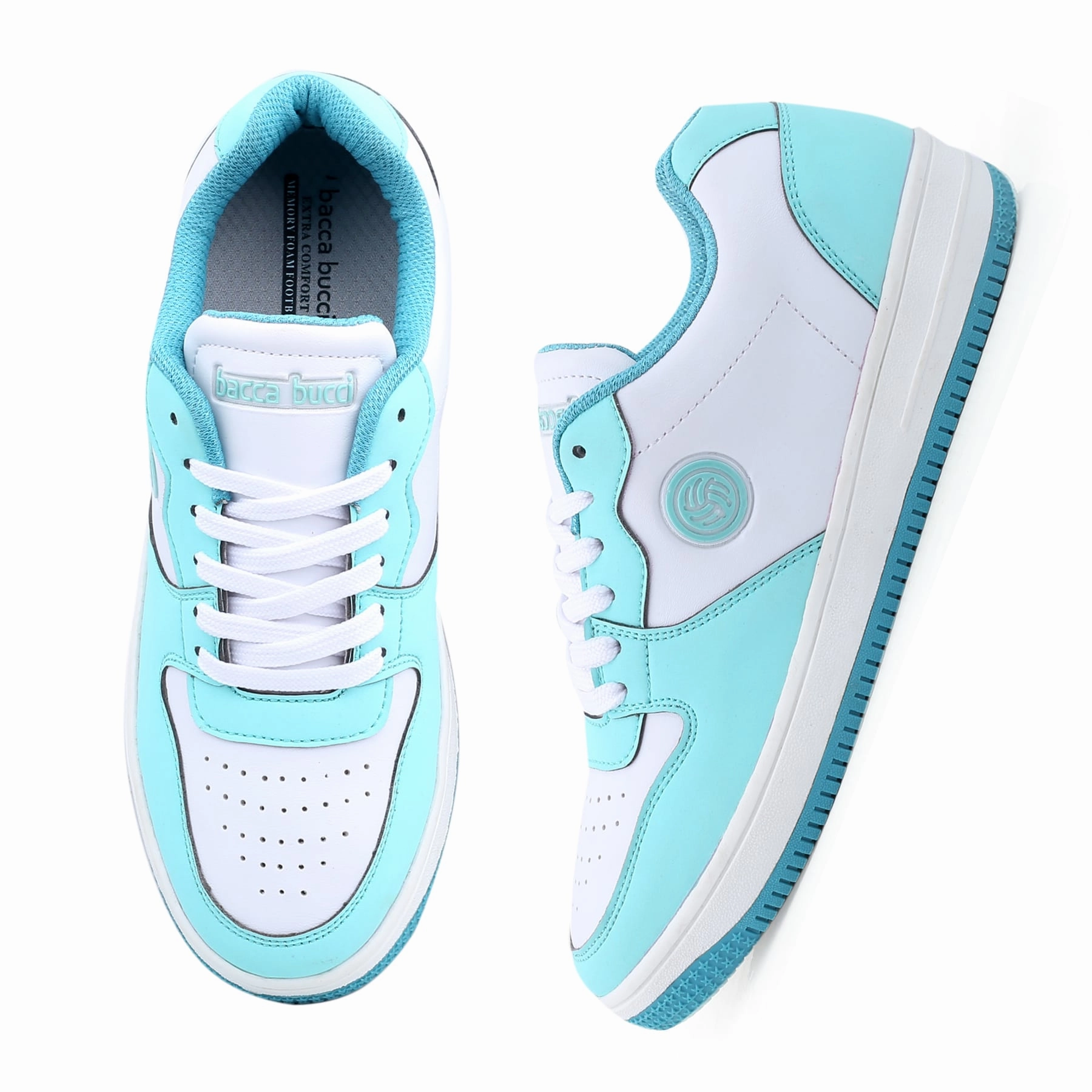 Bacca Bucci Emily Low-Top Flat Sole Sneakers For Women Precision Lifestyle Modern Evolution