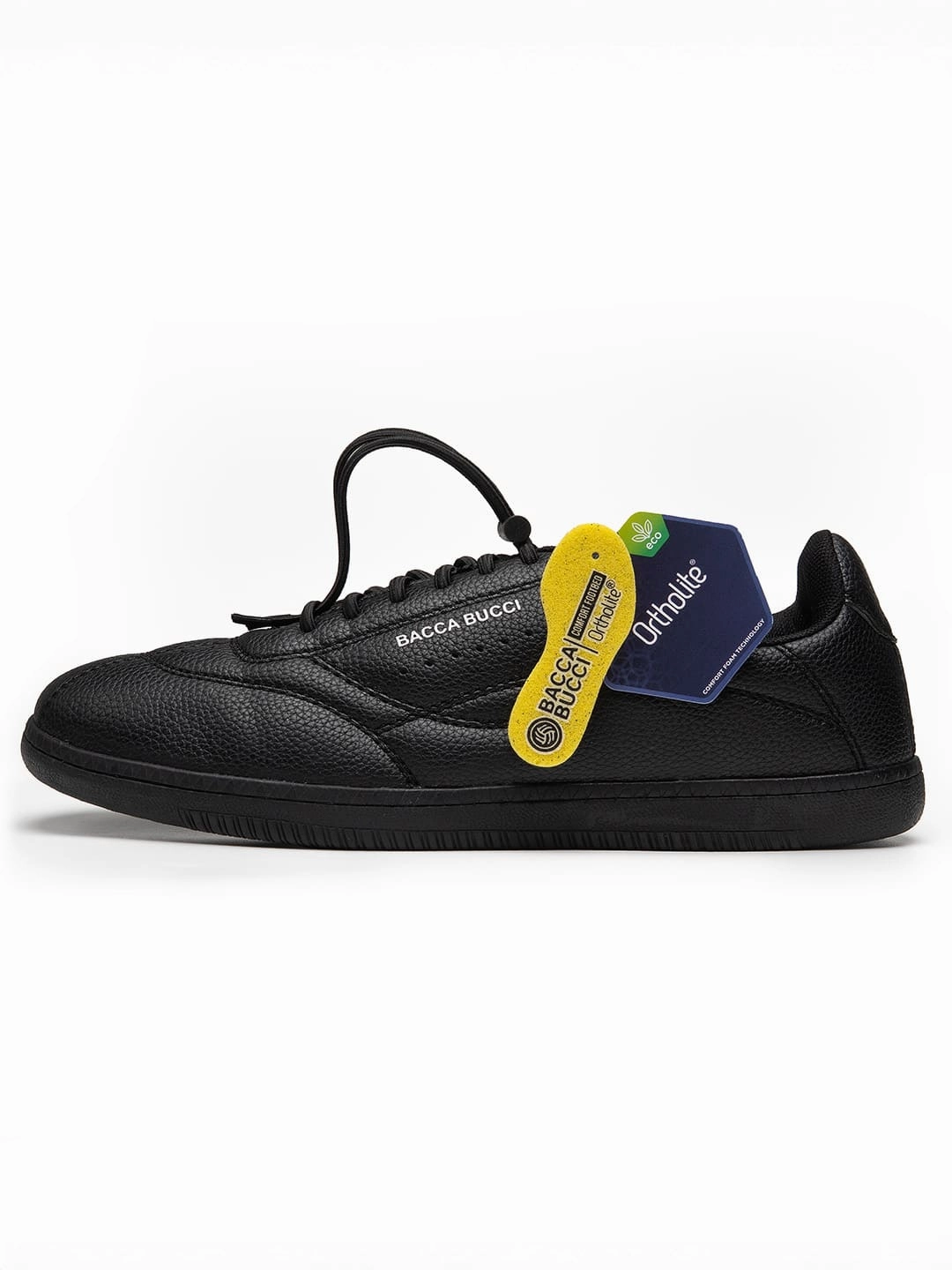 Flow-Forward Bacca Bucci Essence Low-Top Sneaker With Ortholite Insole & Elastic Laces