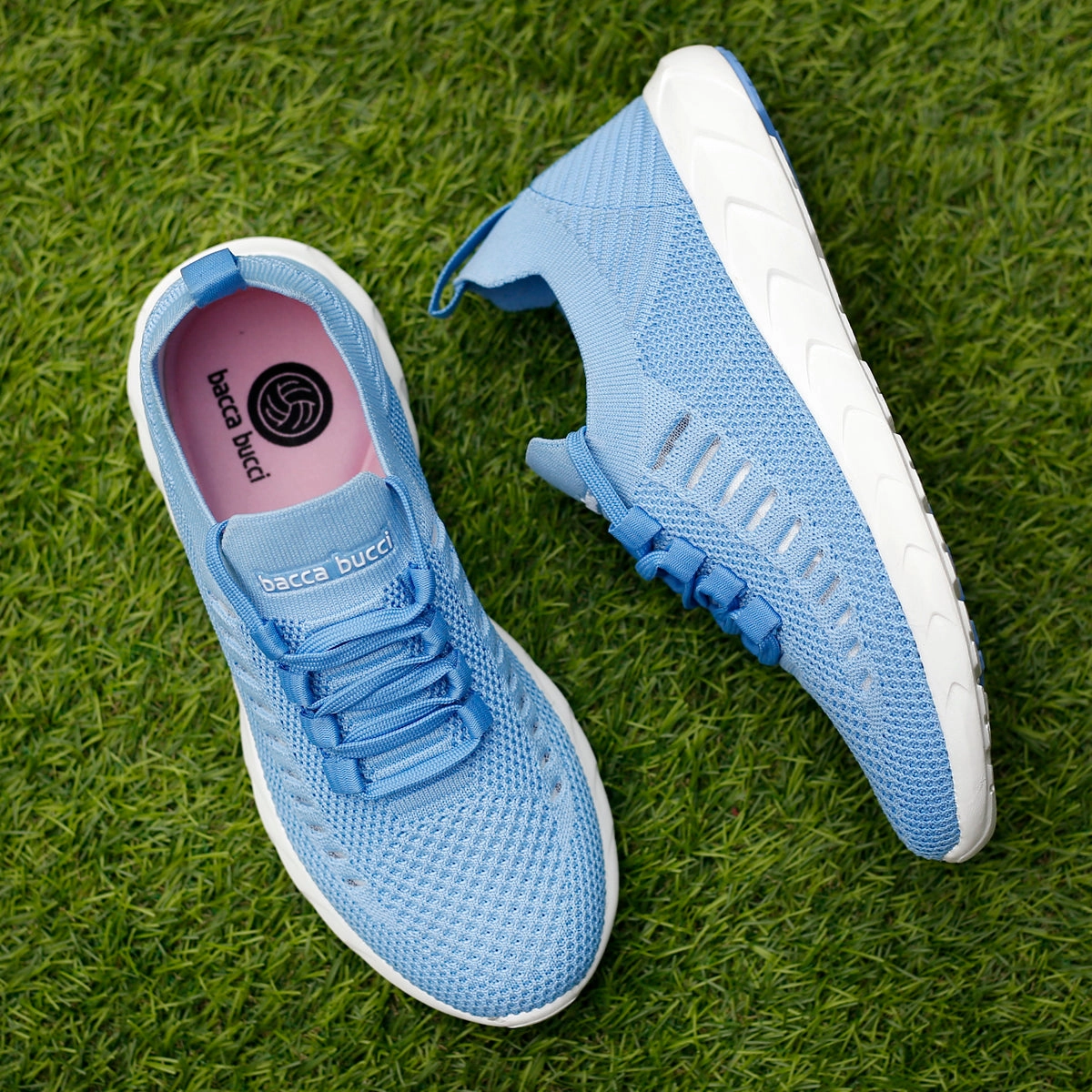 Bacca Bucci Fishjet Sneakers Shoes For Women | Blue Women Running & Training Shoes Minimal Gear